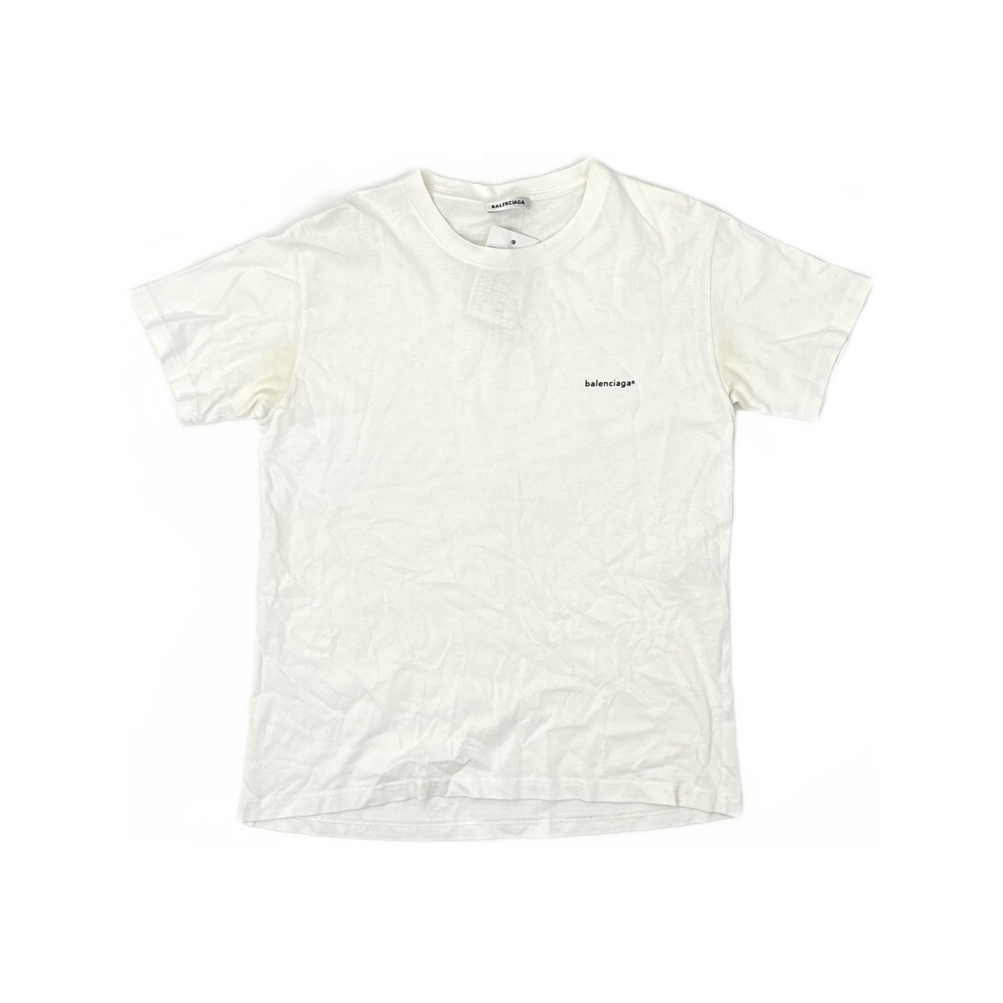 Balenciaga Balenciaga Small Logo T-Shirt Size L Size L / US 10 / IT 46 - 1 Thumbnail