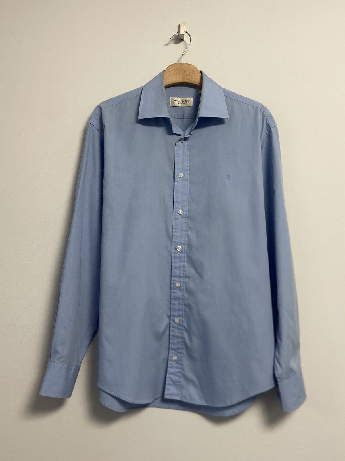 Yves Saint Laurent Yves Saint Laurent Button Up Size US XL / EU 56 / 4 - 1 Thumbnail