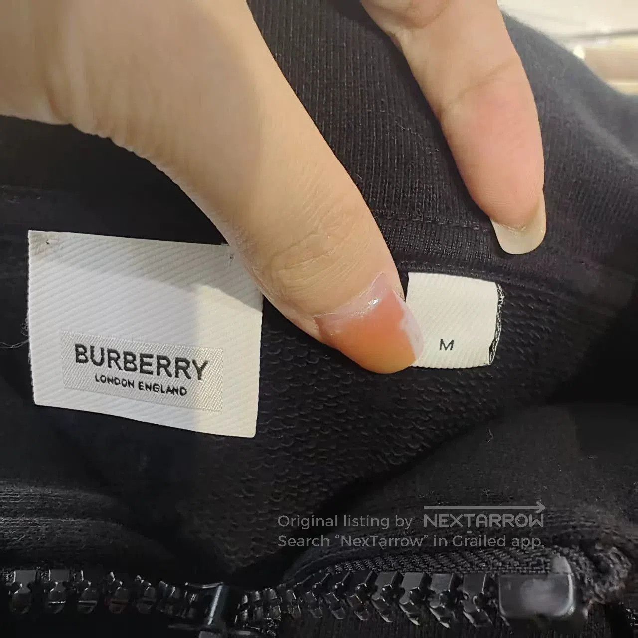 Burberry burberry unisex jacket in navy blue. Size US M / EU 48-50 / 2 - 3 Thumbnail