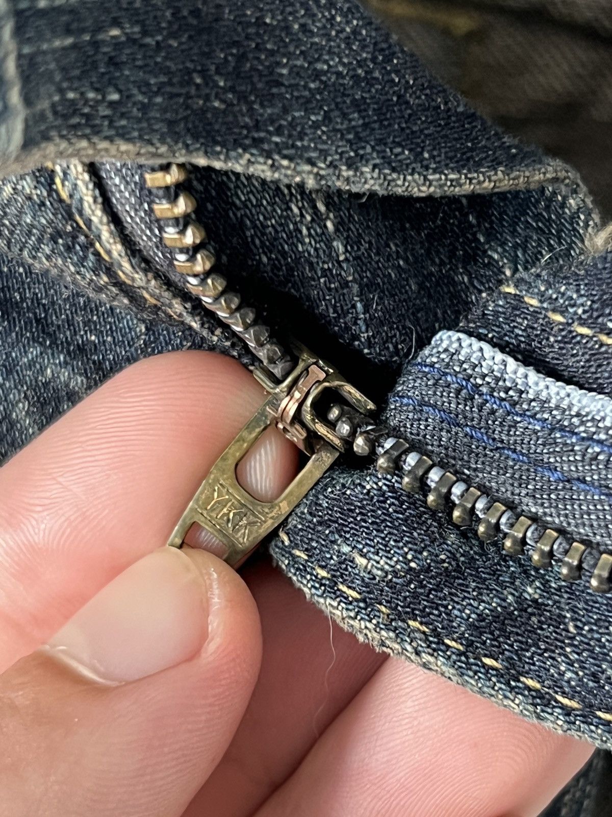 Japanese Brand P627 ET/ET BOITE FLARED DENIM MADE IN JAPAN Size US 30 / EU 46 - 9 Thumbnail