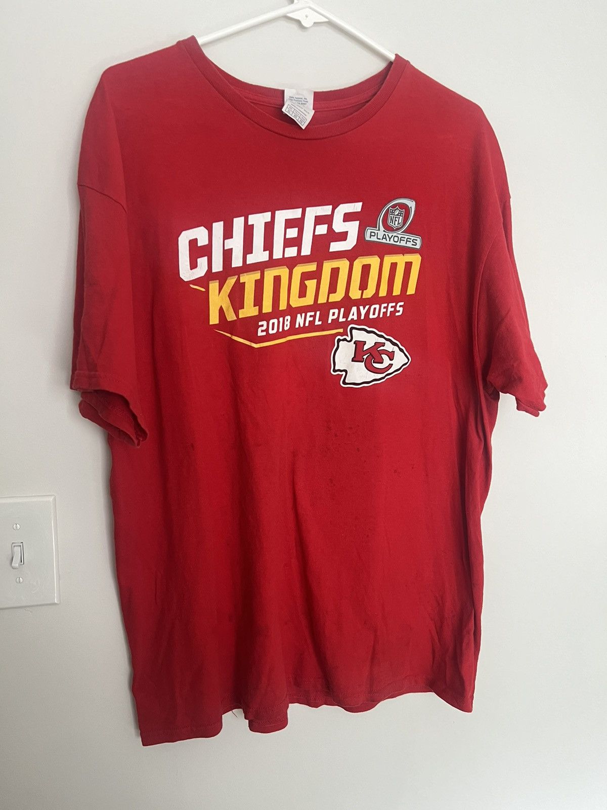 NFL Vintage Kansas City Chiefs Playoffs Shirt Size US XL / EU 56 / 4 - 1 Thumbnail