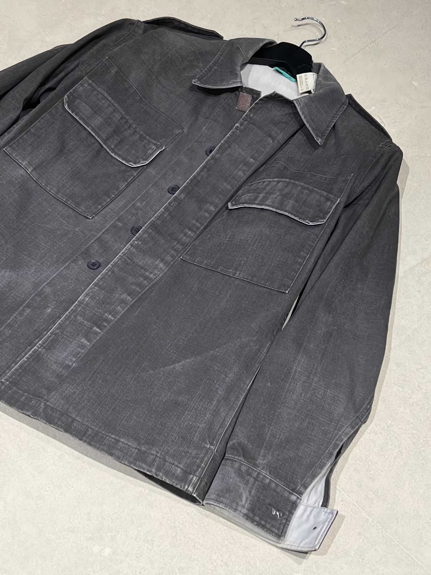 A.P.C. Yohji Yamamoto Wool Paneled Bomber Jacket Q13 Size US L / EU 52-54 / 3 - 5 Thumbnail