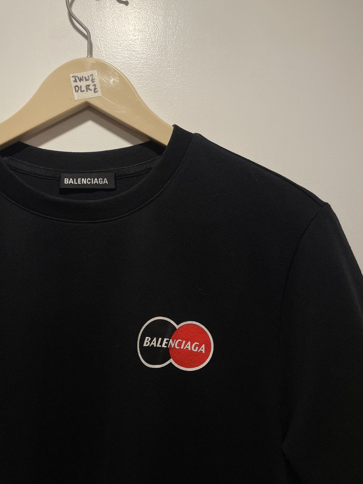 Balenciaga Balenciaga Logo Black Tee Size US S / EU 44-46 / 1 - 3 Thumbnail