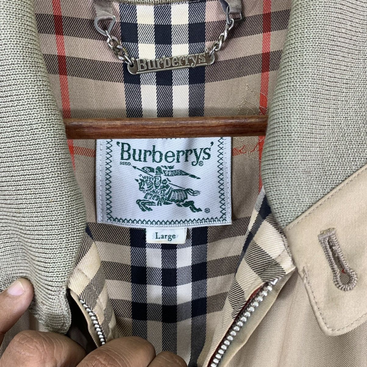 Burberry VINTAGE BURBERRYS NOVA CHECK BOMBER ZIPPER JACKET Size US L / EU 52-54 / 3 - 12 Thumbnail
