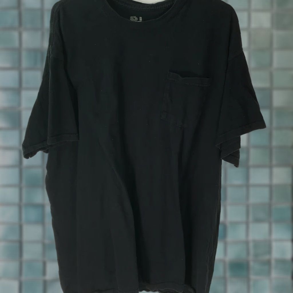 Fruit Of The Loom VINTAGE Set Of 2 Fruit Of The Loom Mens Crew Neck Short Sleeves Black T Shirt Size 2XL Size US XXL / EU 58 / 5 - 1 Thumbnail