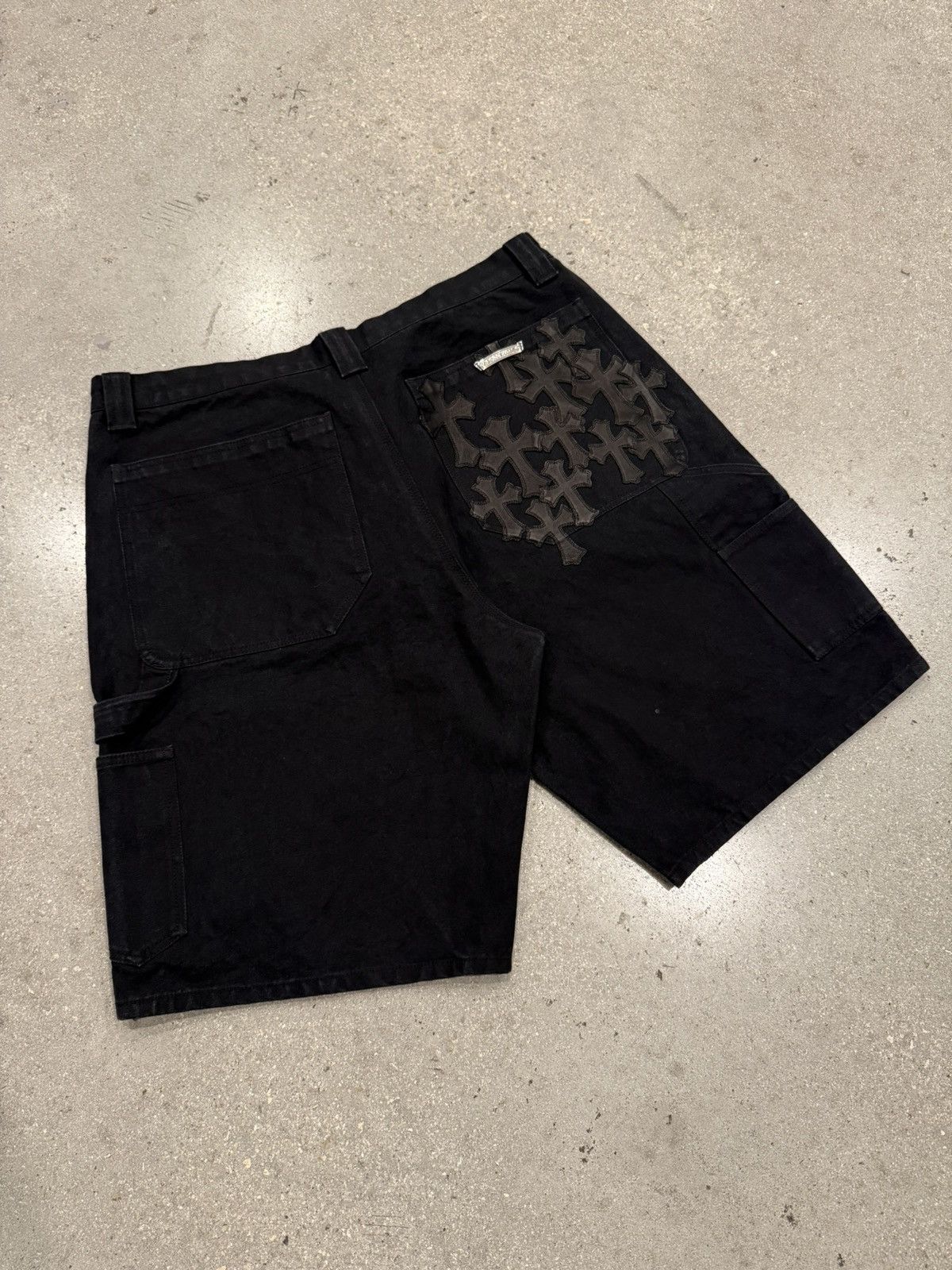 Chrome Hearts Chrome Hearts Double Knee Patch Shorts Size US 38 / EU 54 - 11 Thumbnail