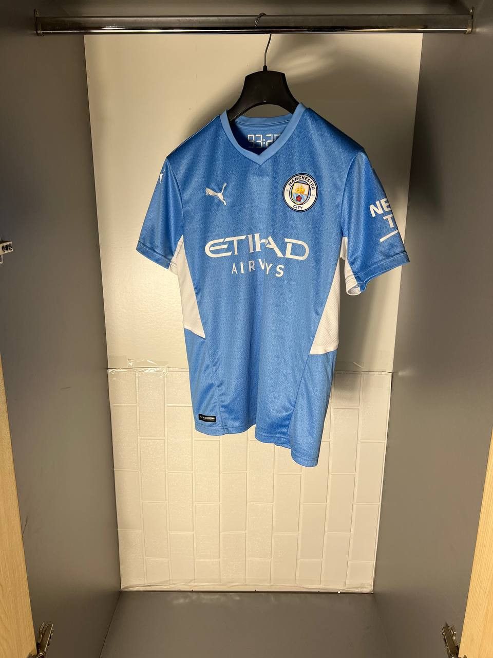 Puma VINTAGE PUMA FC MANCHESTER CITY ENGLAND SOCCER JERSRY Y2K Size US S / EU 44-46 / 1 - 3 Thumbnail