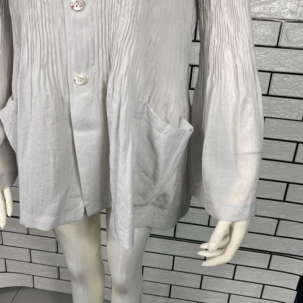 Comme des Garcons 🔥VINTAGE TRICOT COMME DES GARCONS PLEATED BUTTON BLOUSE Size M / US 6-8 / IT 42-44 - 5 Thumbnail