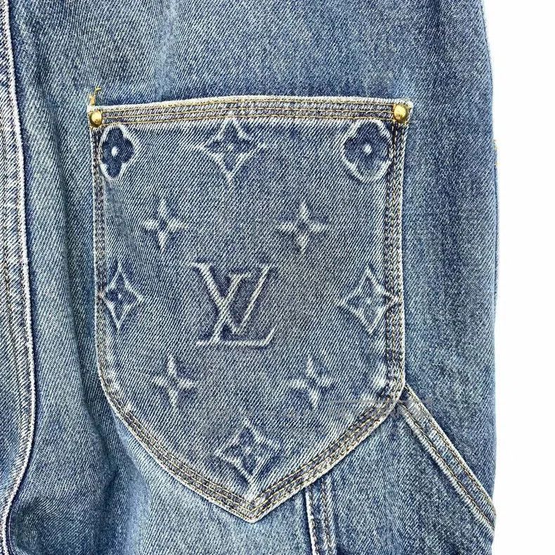 Louis Vuitton Louis Vuitton Embossed Monogram Cargo Pants. Size US 31 - 8 Thumbnail