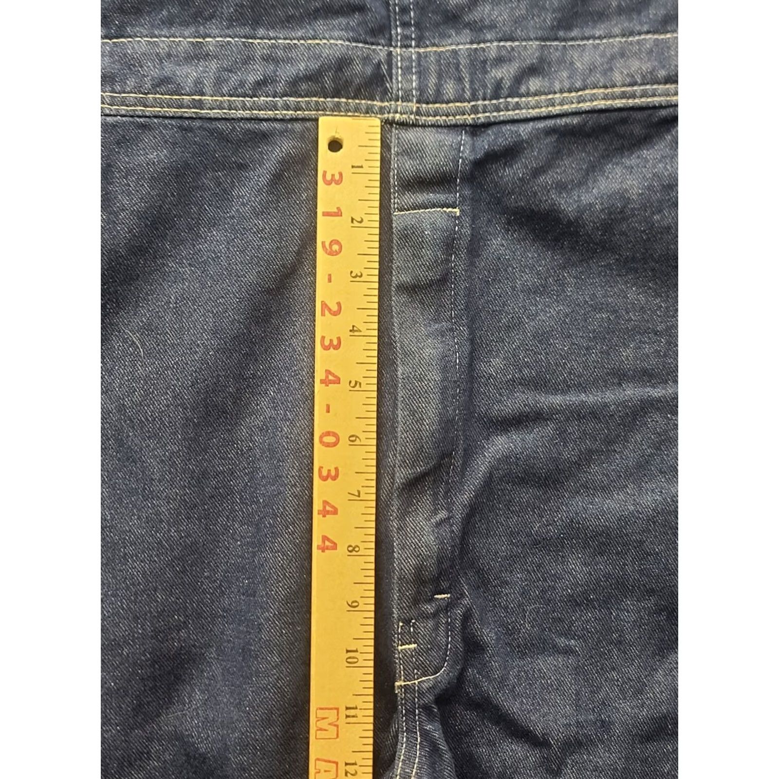 Dickies Genuine Dickies Overall Bibs Mens L 42x31 Regular Fit Denim Blue 90s USA Workwear Gympcore? Size US 33 - 4 Thumbnail