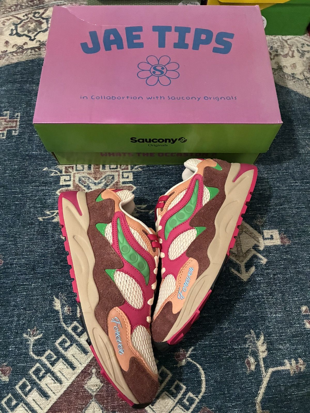 Saucony Saucony Grid Shadow 2 Jae Tips What’s The Occasion Brand New Size US 11.5 / EU 44-45 - 1 Thumbnail