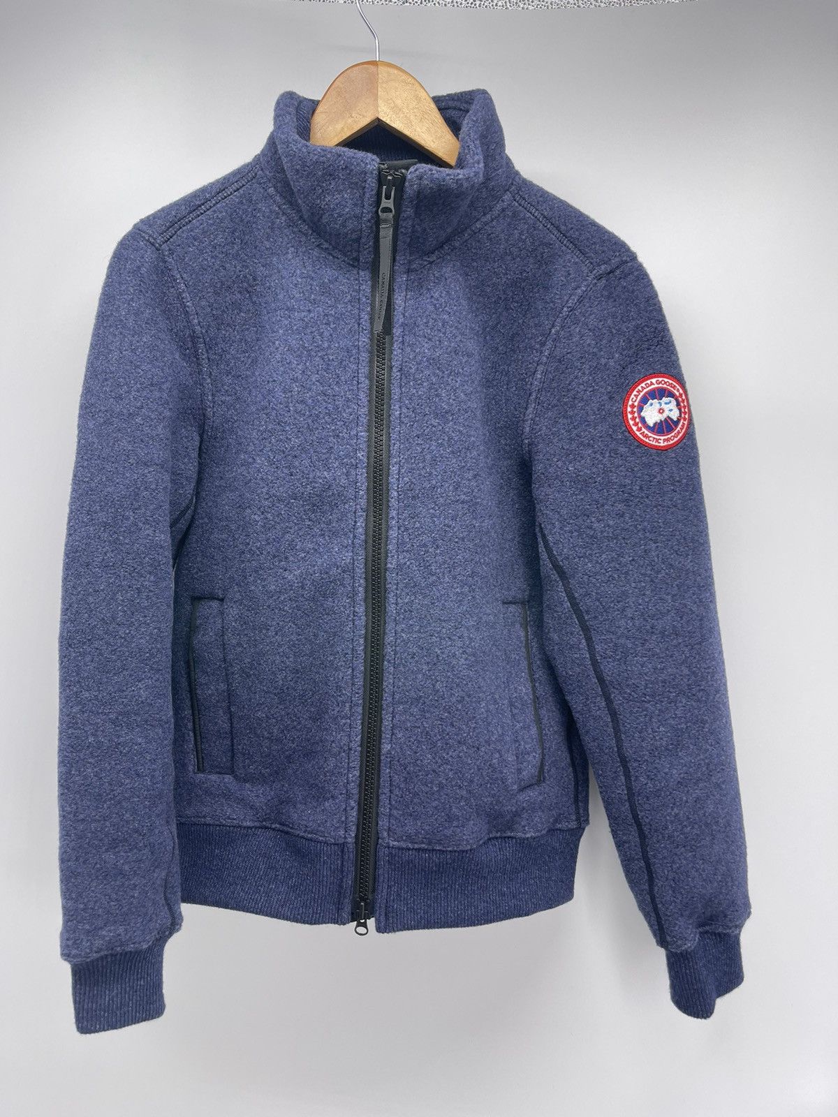 image of Canada Goose Fleece Jacket Xs in Navy, Men's