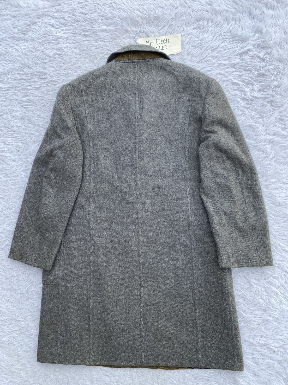 Lanvin Rare Vintage LANVIN Wool Long Coat Size 38S - 17 Thumbnail