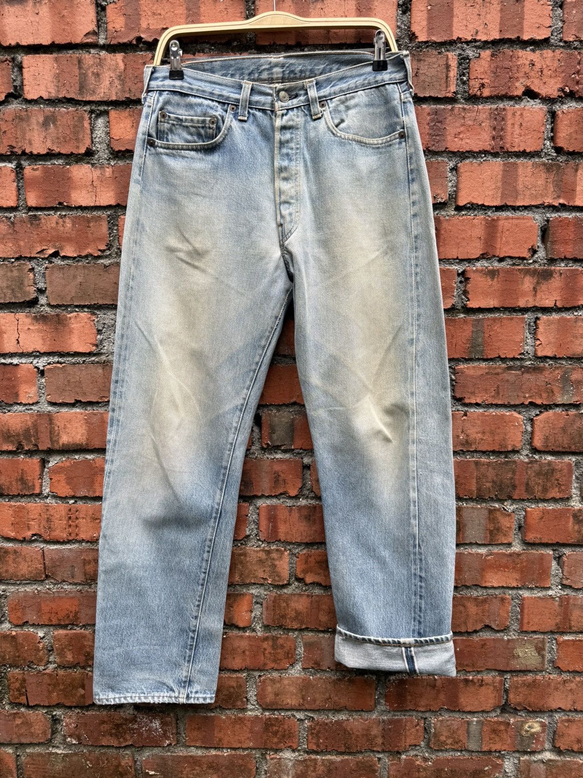 Levi's Vintage Clothing W32x31 Vintage levi’s 501 redline made in USA Size US 32 / EU 48 - 1 Thumbnail