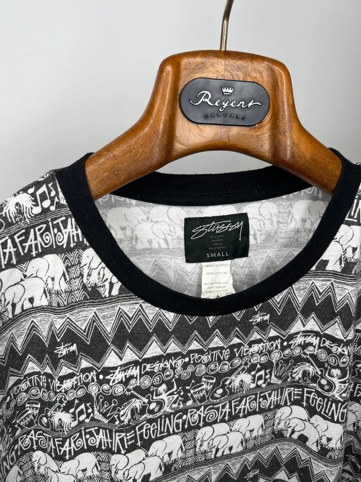 Stussy Stussy Monogram T-Shirt Women's Size Small Size S / US 4 / IT 40 - 4 Thumbnail