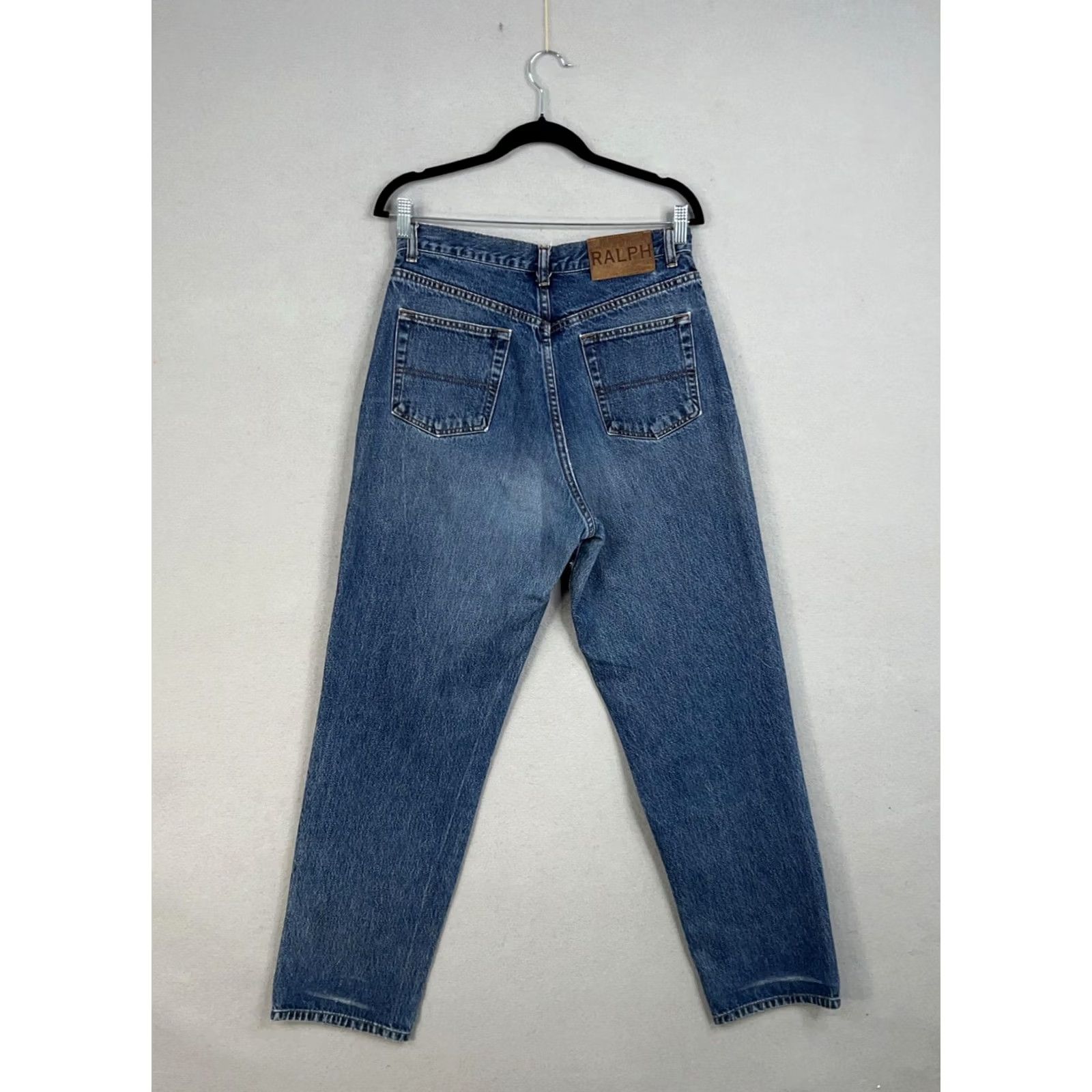 Ralph Lauren Vintage Ralph Lauren Jeans Mens 32 Blue Denim Tapered Distressed 90s Polo Jeans Size US XS / EU 42 / 0 - 6 Thumbnail