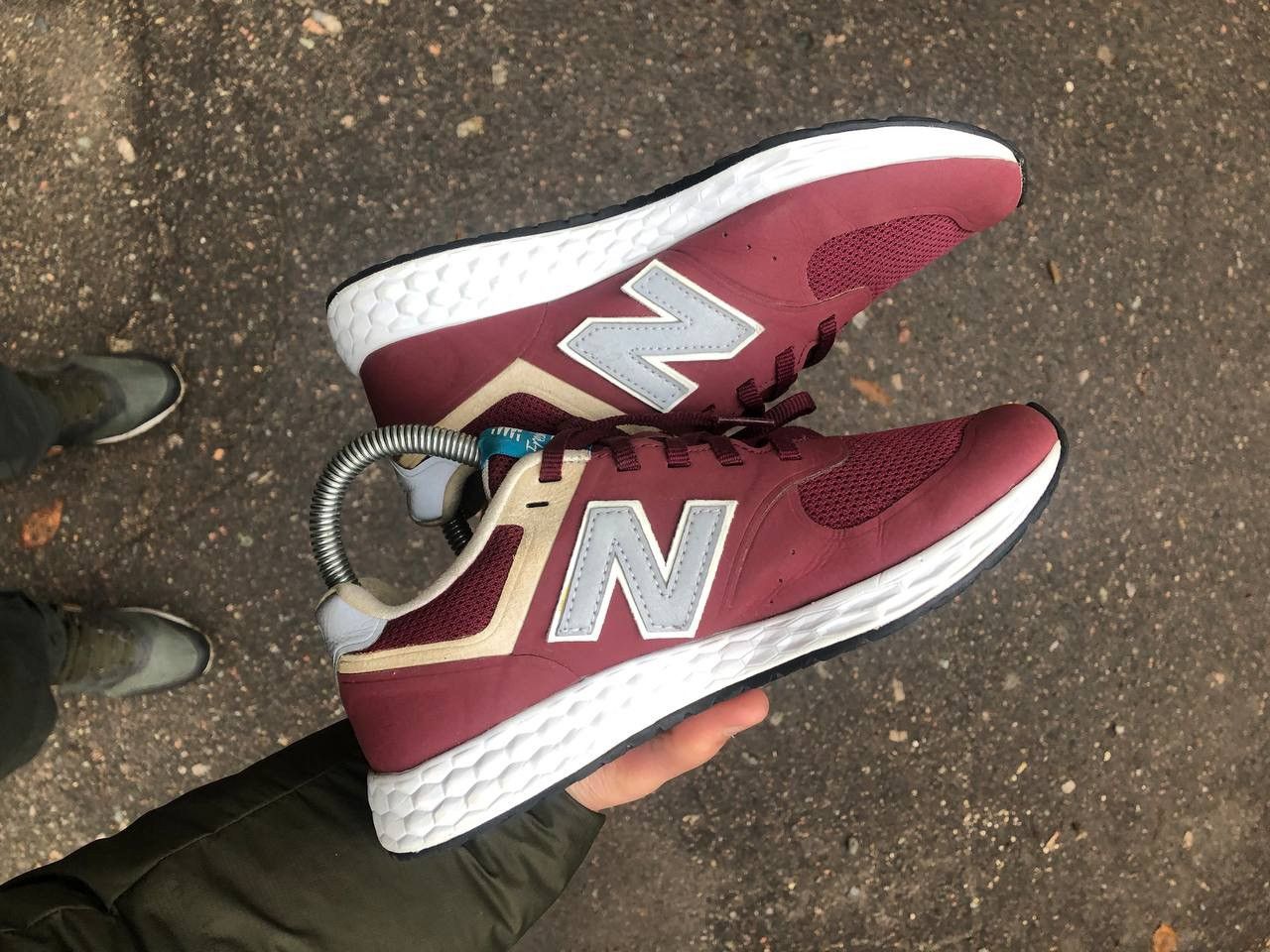 New Balance × Vintage VERY RARE NEW BALANCE 574 FLESH FOAM RUNNING SNEAKERS CASUAL Size US 4.5 / IT 34.5 - 9 Thumbnail