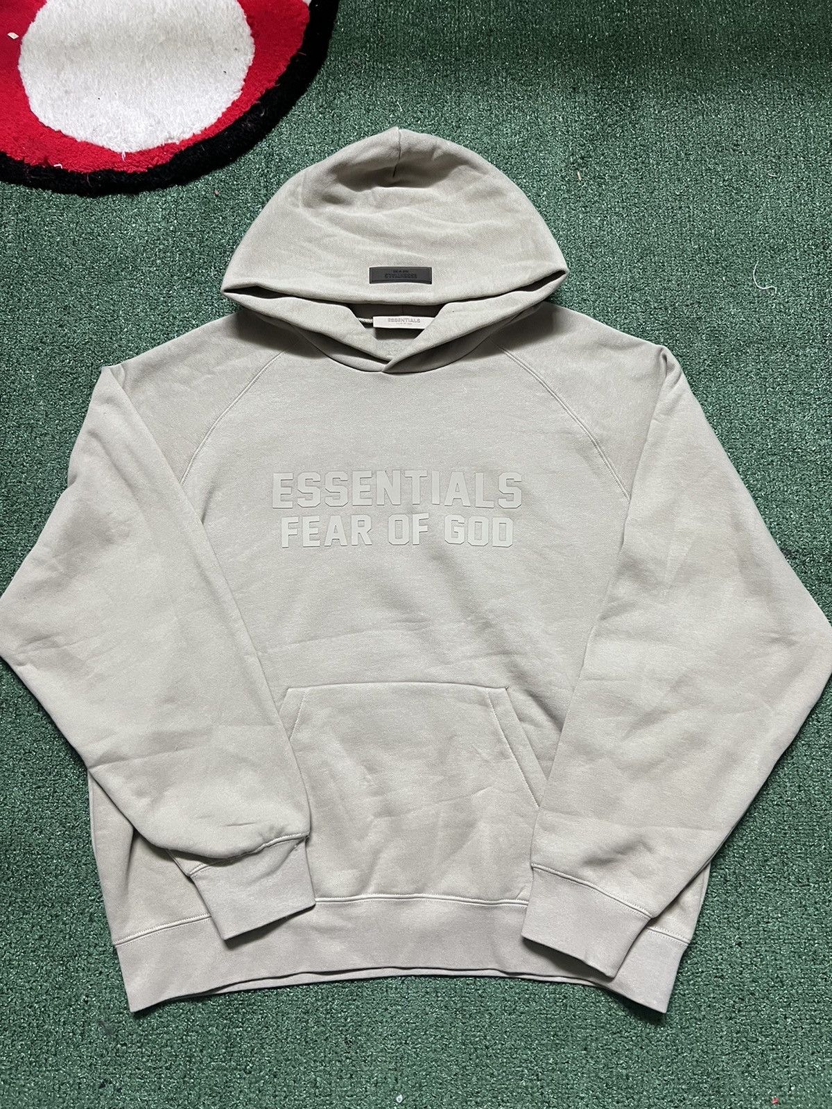 image of Essentials Seal Hoodie in Grey, Men's (Size Large)