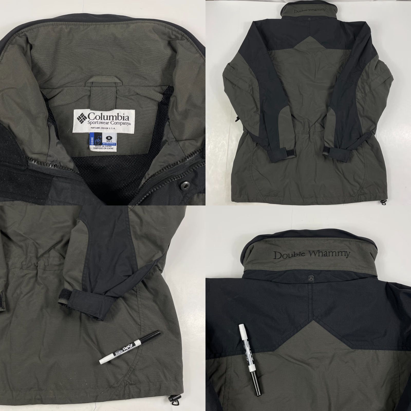 Vintage Columbia Jacket Mens Large Gray Softshell Field Full Zip Skiing Hiking Outdoors Jacket Size US L / EU 52-54 / 3 - 8 Thumbnail