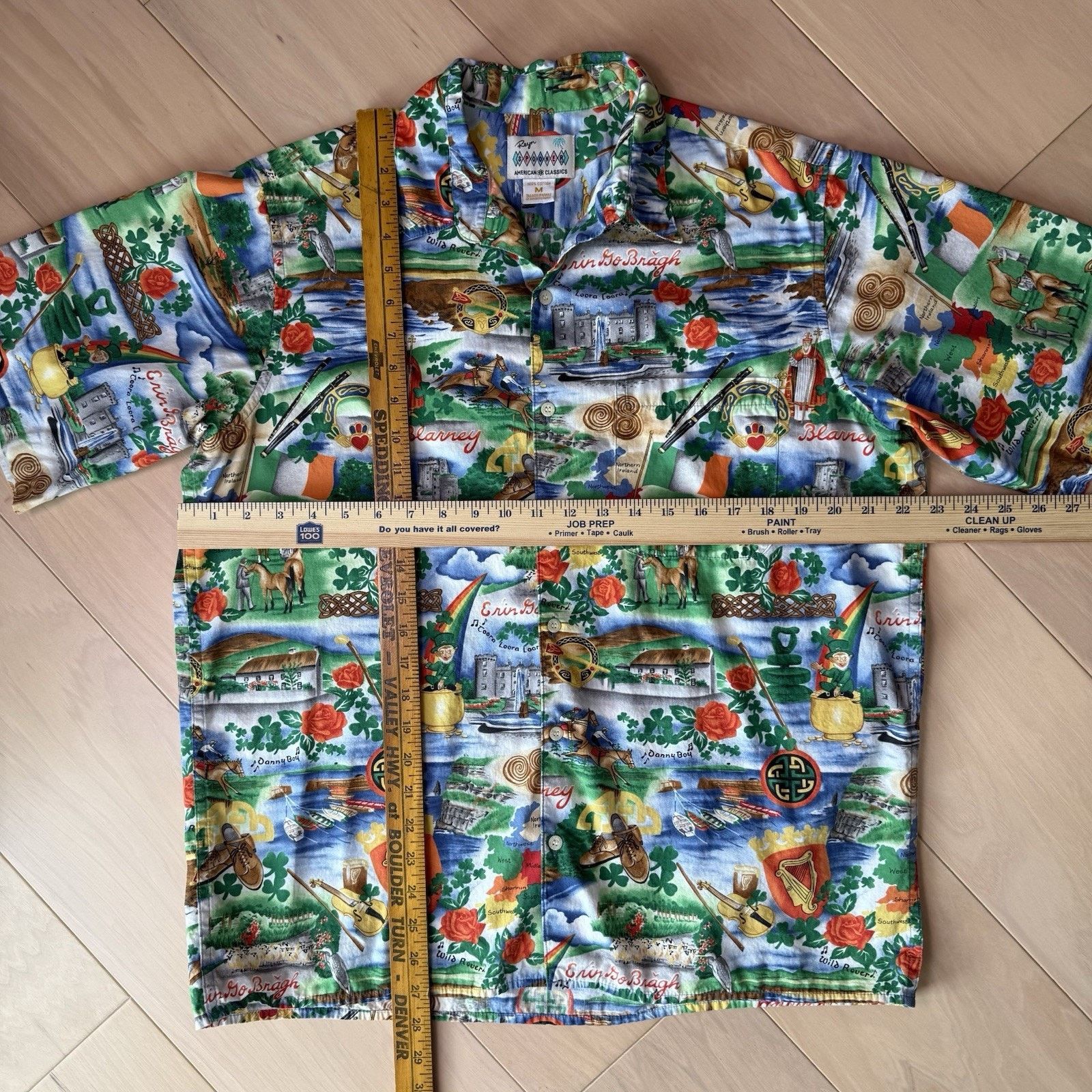 Reyn Spooner Reyn Spooner St Patricks Day Shirt Multicolor Ireland Irish Size US M / EU 48-50 / 2 - 2 Thumbnail