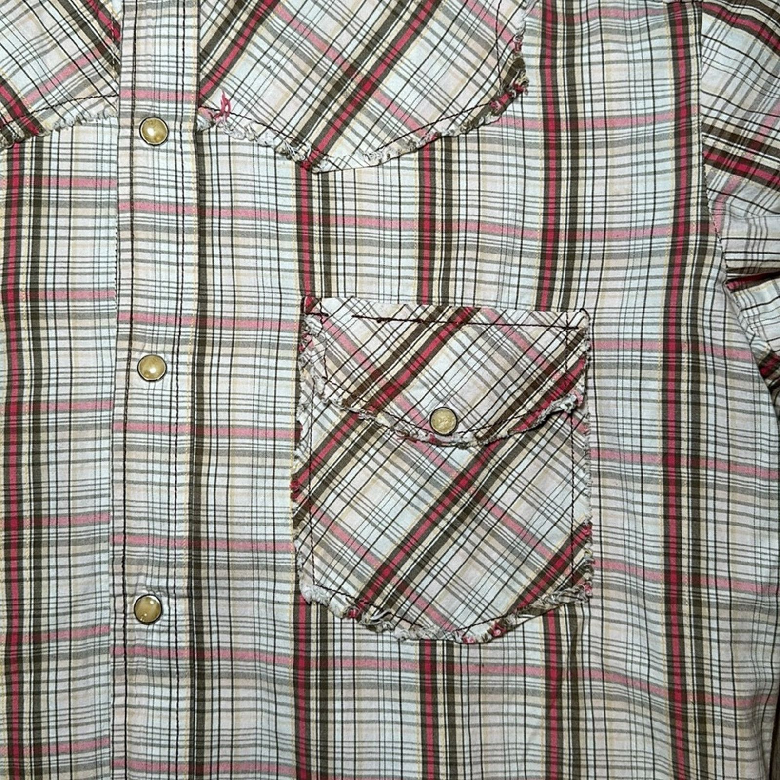 Other Cowboy Hardware Western Long Sleeve Pearl Snap - Medium Size US M / EU 48-50 / 2 - 5 Thumbnail