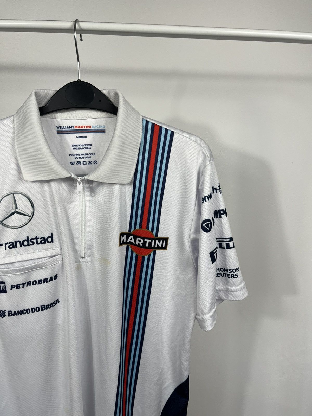 Mercedes-Benz Williams Martini Racing Mercedes F1 Polo Shirt Formula 1 M Size US M / EU 48-50 / 2 - 3 Thumbnail
