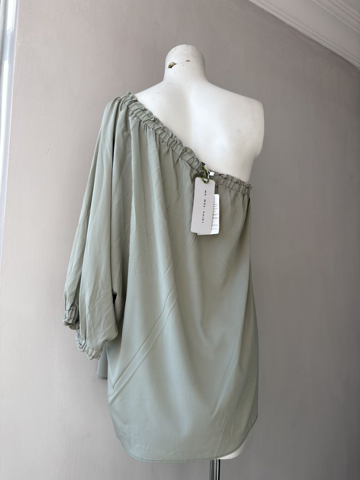 Vintage Italyan mr.mrs.shirt silk blouse Size L / US 10 / IT 46 - 18 Thumbnail