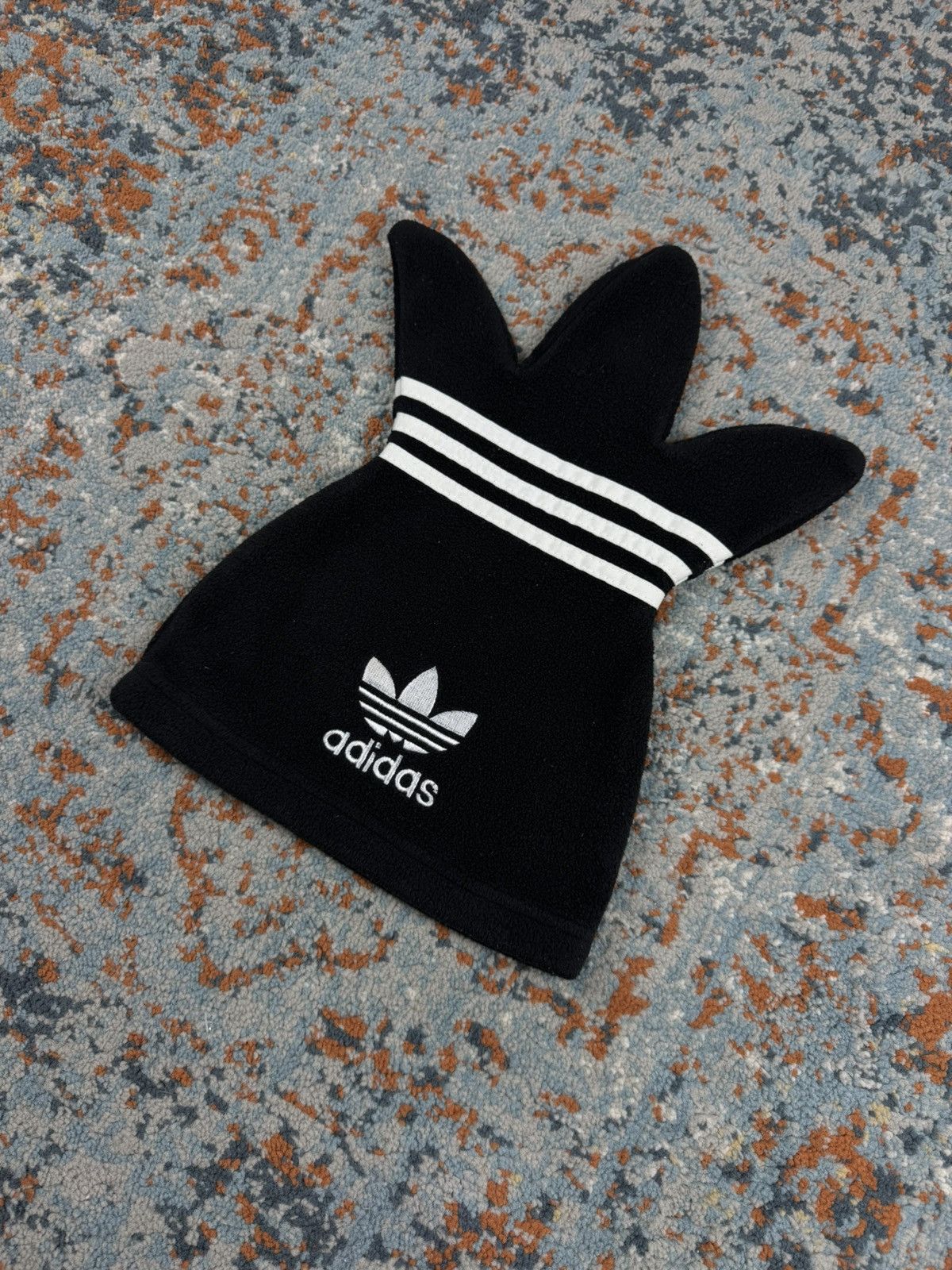 Adidas Vintage 90s Adidas crazy raver fleece beanie gabber techno Size ONE SIZE - 3 Thumbnail