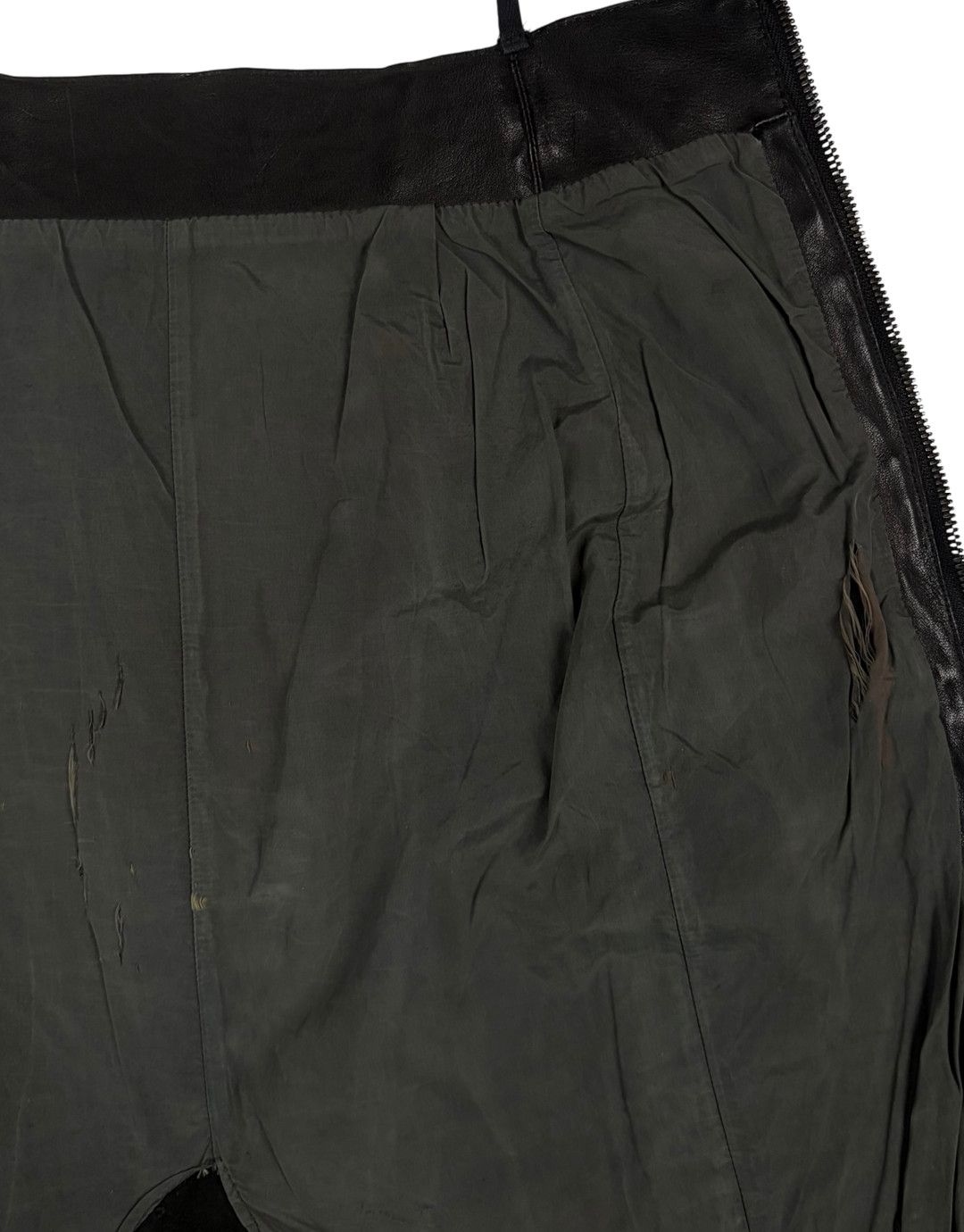 Incarnation Incarnation Sample Leather Wrap Skirt Size 38" / US 16 / IT 52 - 8 Thumbnail