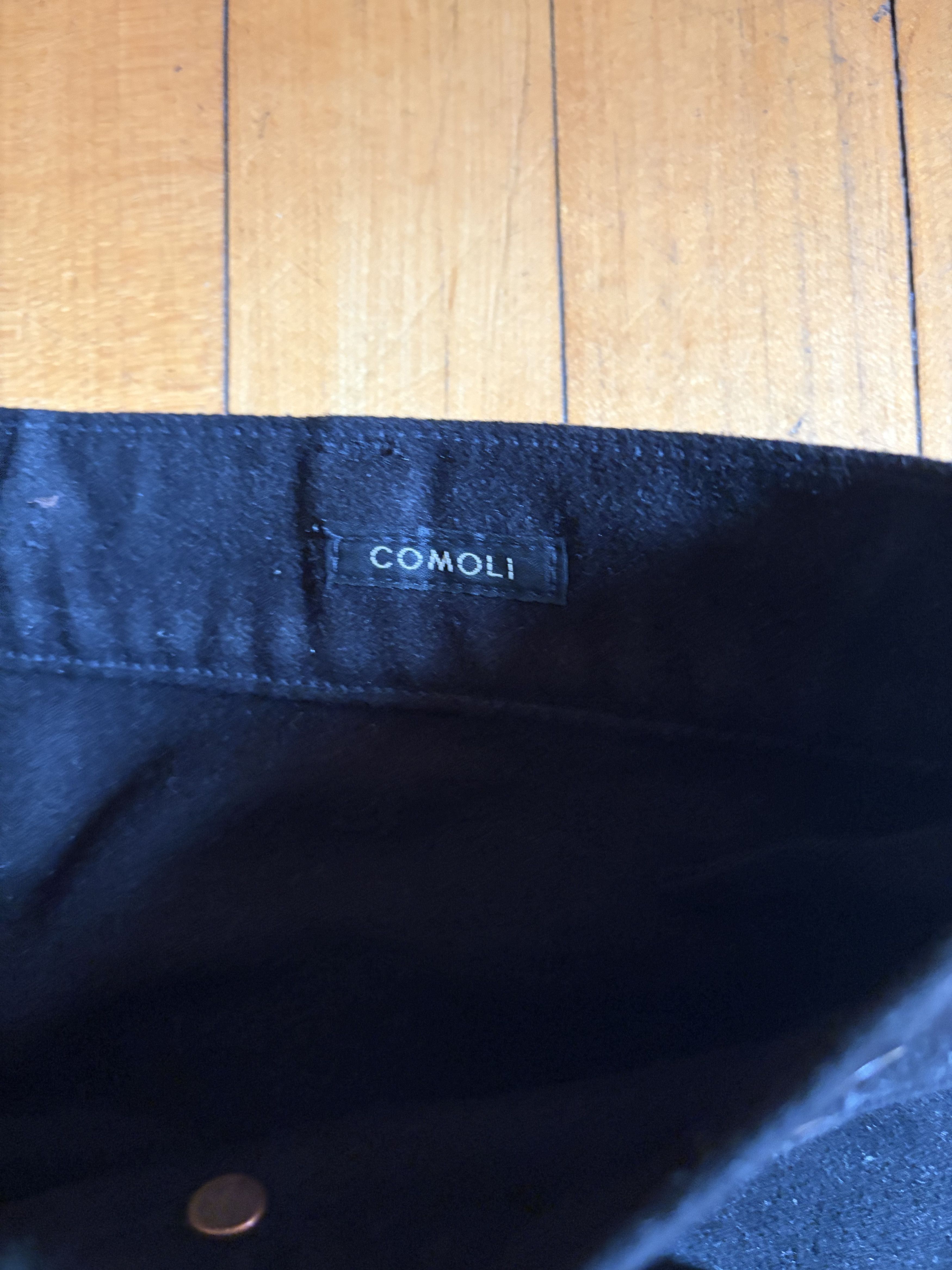 Comoli Black Moleskin Painter Pants Size US 31 - 5 Thumbnail