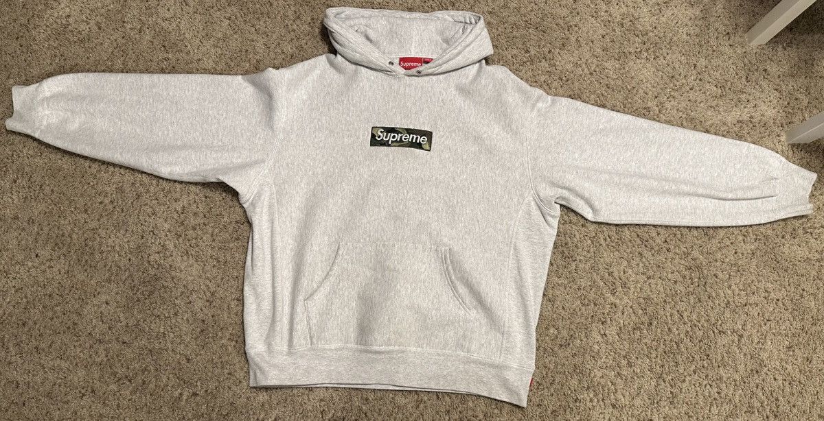 Supreme SUPREME FW23 CAMO BOX LOGO HOODED SWEATSHIRT SIZE LARGE Size US L / EU 52-54 / 3 - 1 Thumbnail