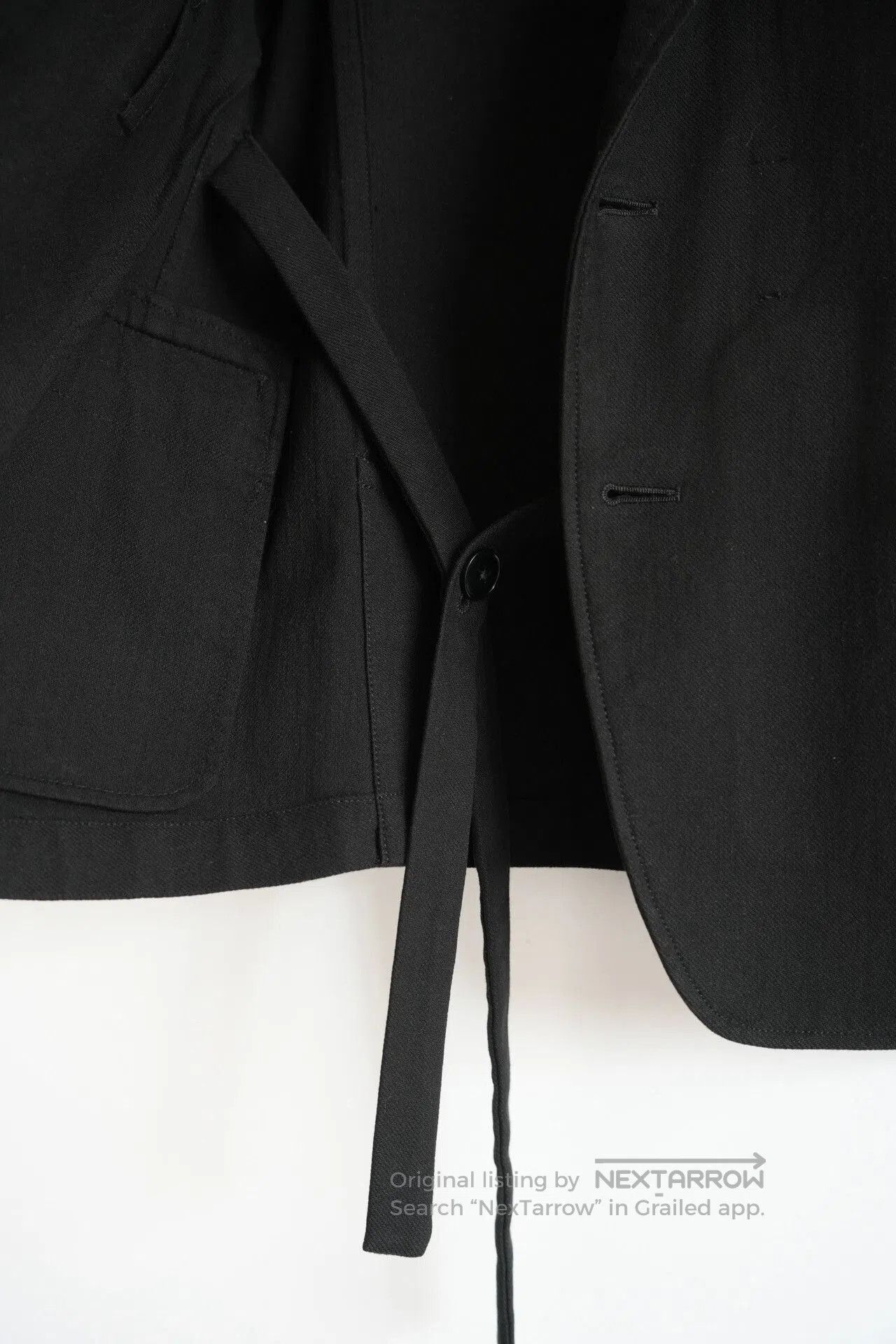 Yohji Yamamoto Yohji Yamamoto Black Suit with Ties. Size US S / EU 44-46 / 1 - 6 Thumbnail