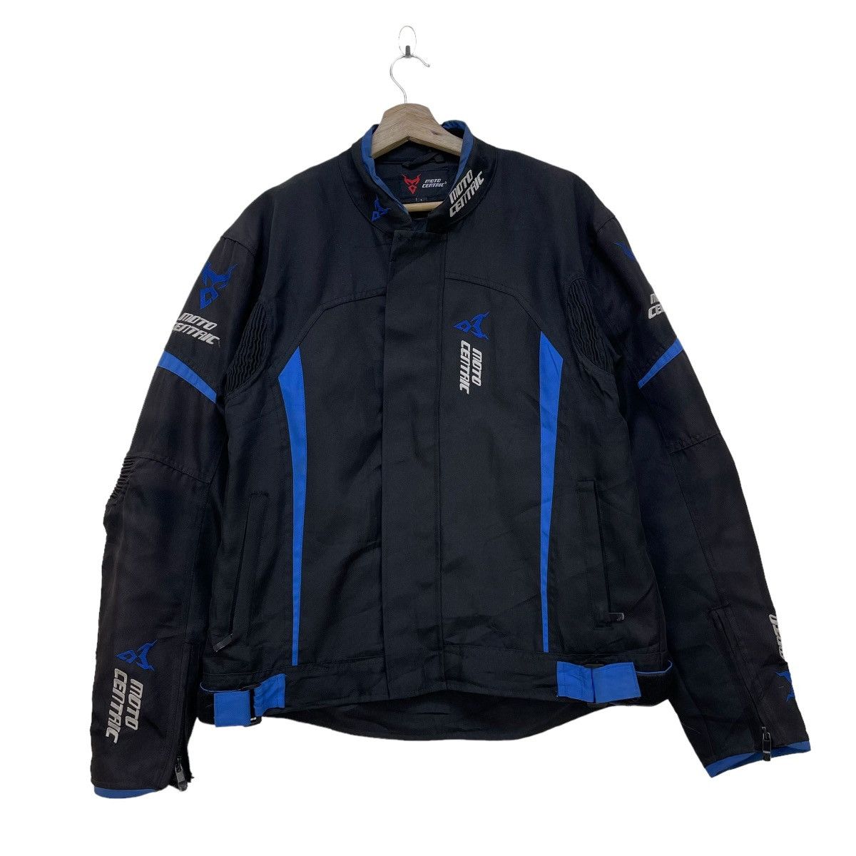 image of Indian Motercycles x Moto Moto Centric Racing Jacket in Black, Men's (Size Medium)
