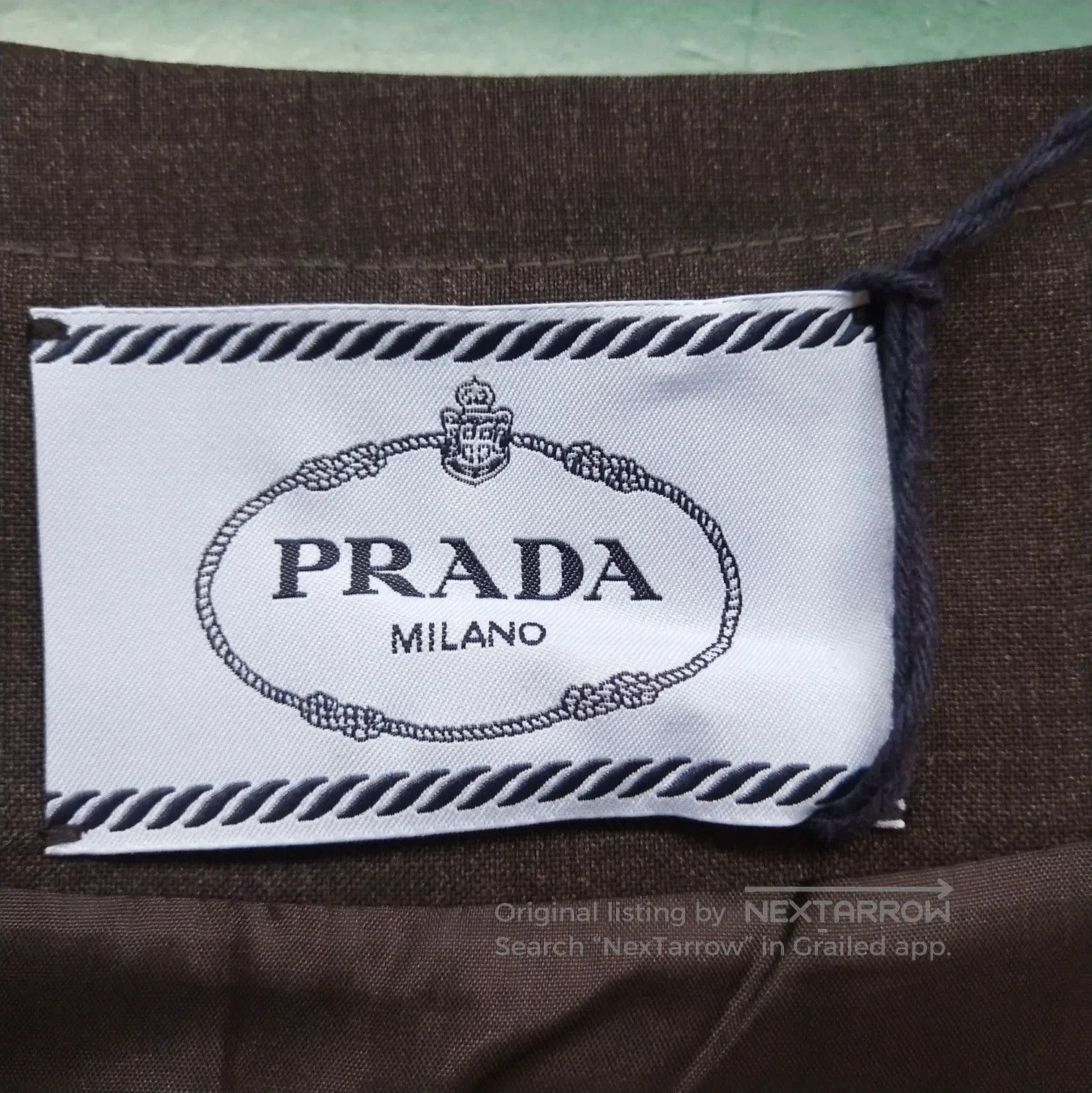 Prada Prada Wool Slip Dress in Black . Size XS / US 0-2 / IT 36-38 - 6 Thumbnail