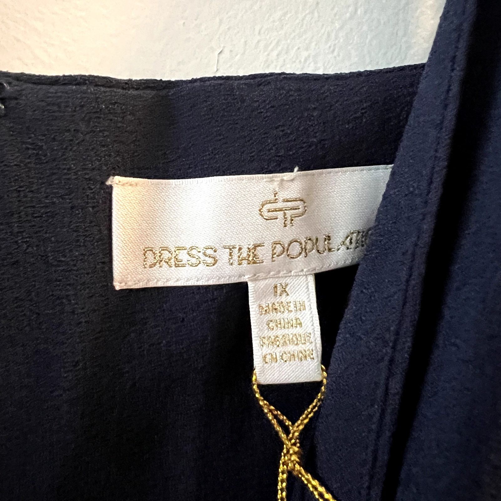 Dress the Population dress the population owen midnight blue mini dress size 1X Size XL / US 12-14 / IT 48-50 - 8 Thumbnail