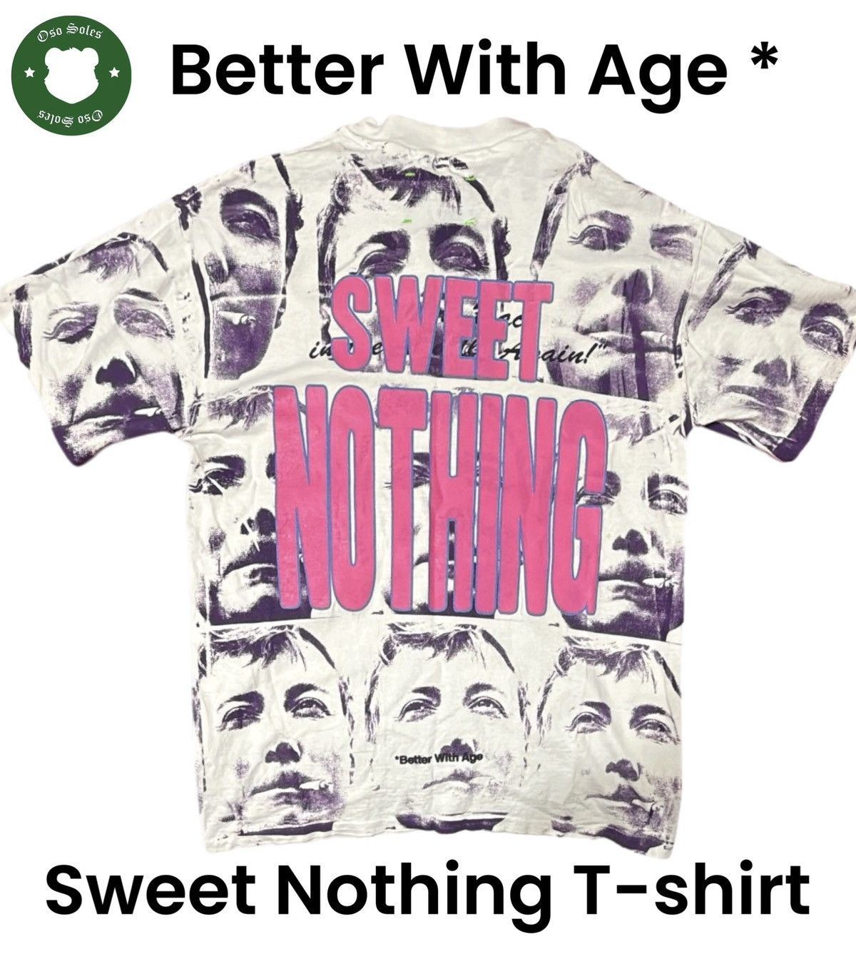 Better With Age Better With Age Sweet Nothing T-shirt Large Size US L / EU 52-54 / 3 - 3 Thumbnail