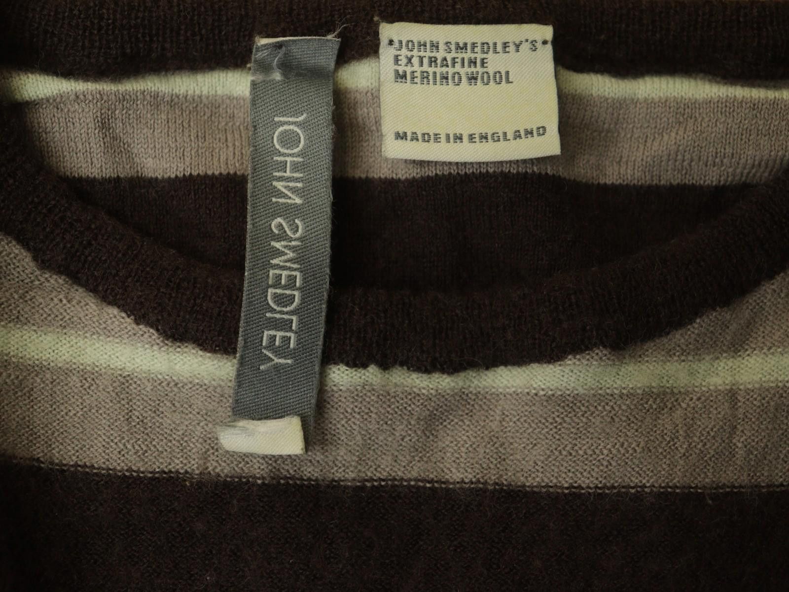 John Smedley John Smedley Multi Striped Pullover Sweater Size XL Size US XL / EU 56 / 4 - 10 Thumbnail