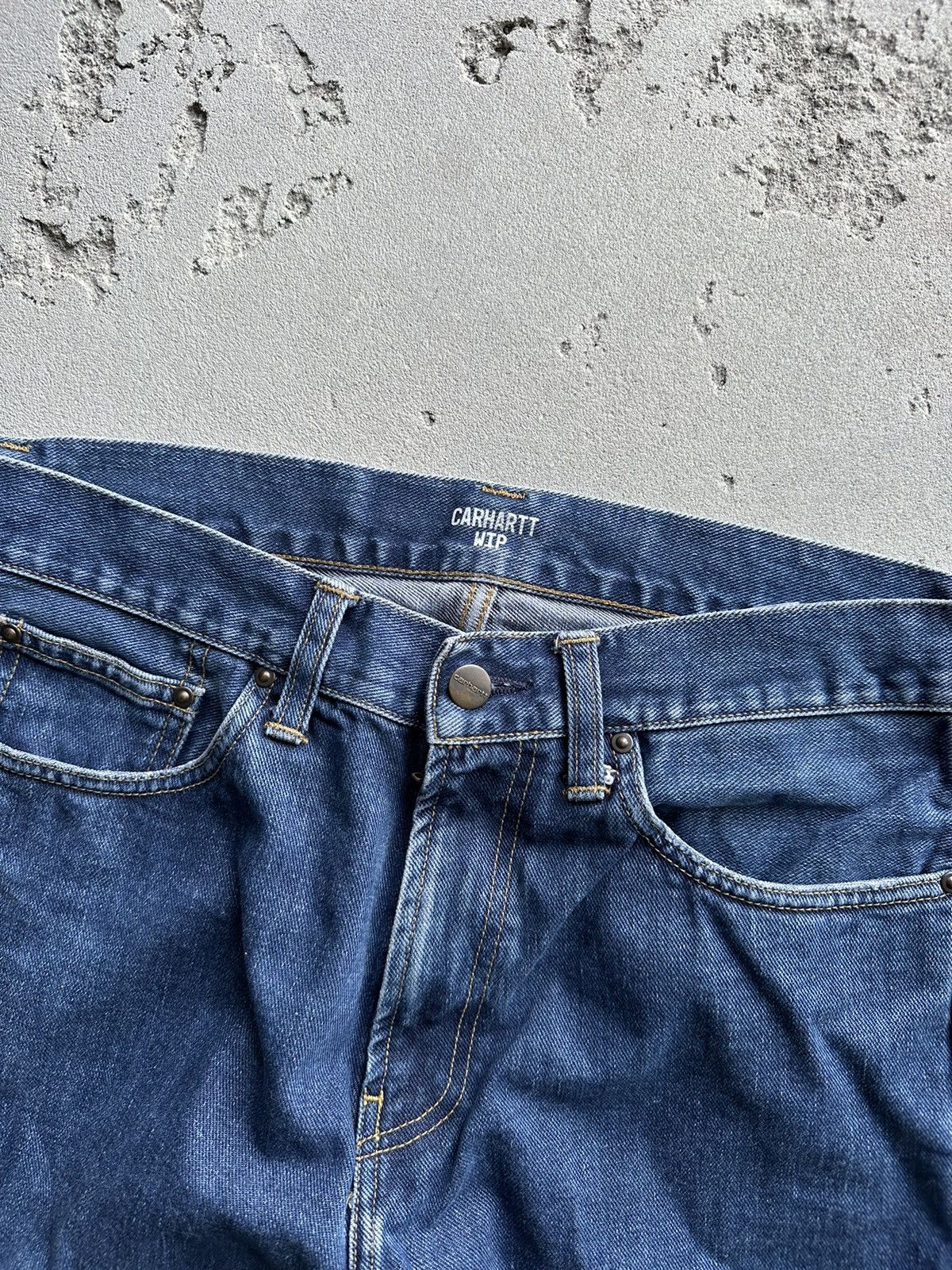 Carhartt CARHARTT VINTAGE PONTIAC DENIM PANTS 90s y2k Size US 31 - 3 Thumbnail
