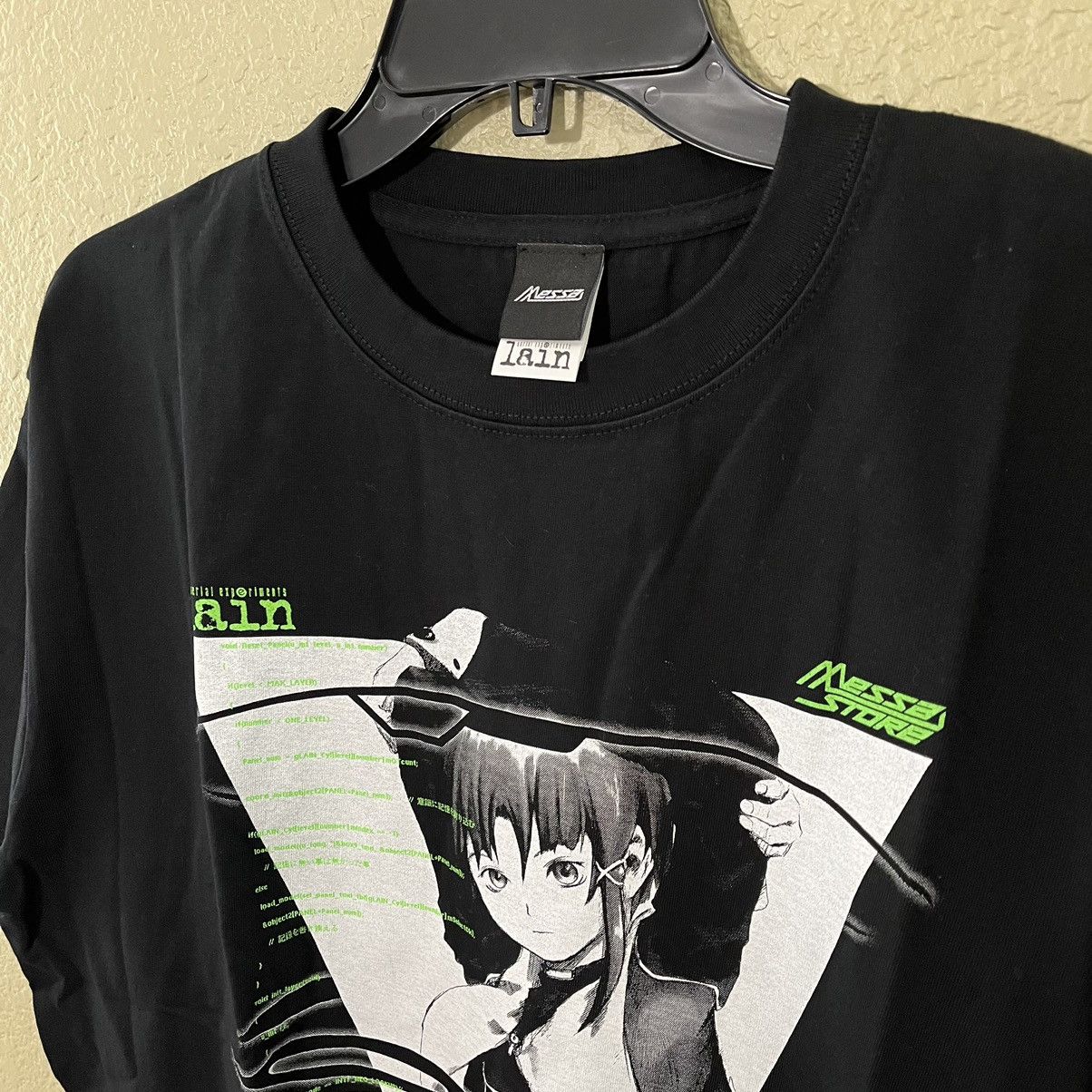 Anime Serial Experiments Lain - persona T-shirt XL Size US XL / EU 56 / 4 - 2 Thumbnail