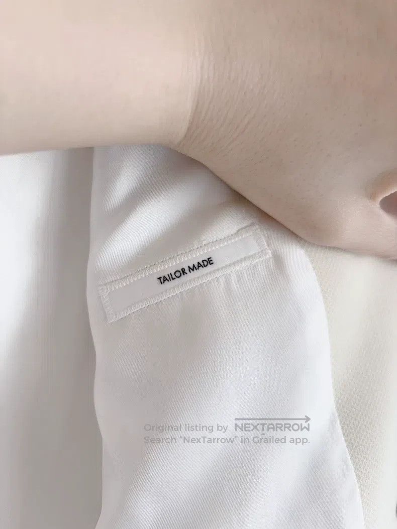 Jil Sander Jil Sander size 32 White wool suit Size S / US 4 / IT 40 - 5 Thumbnail