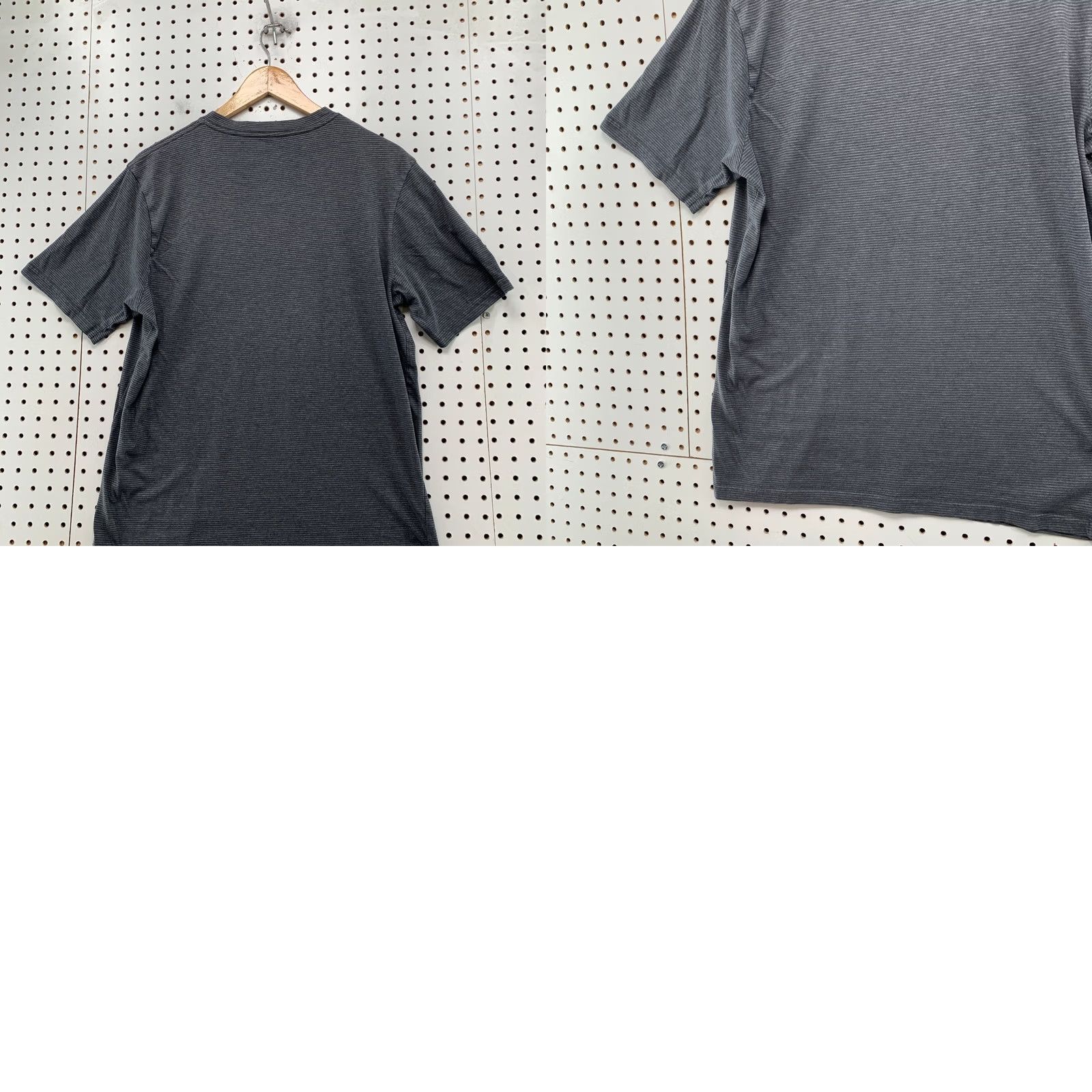 Prana Prana Active T Shirt Mens MT Medium Tall Gray Short Sleeve Outdoor Hike Size US M / EU 48-50 / 2 - 9 Thumbnail