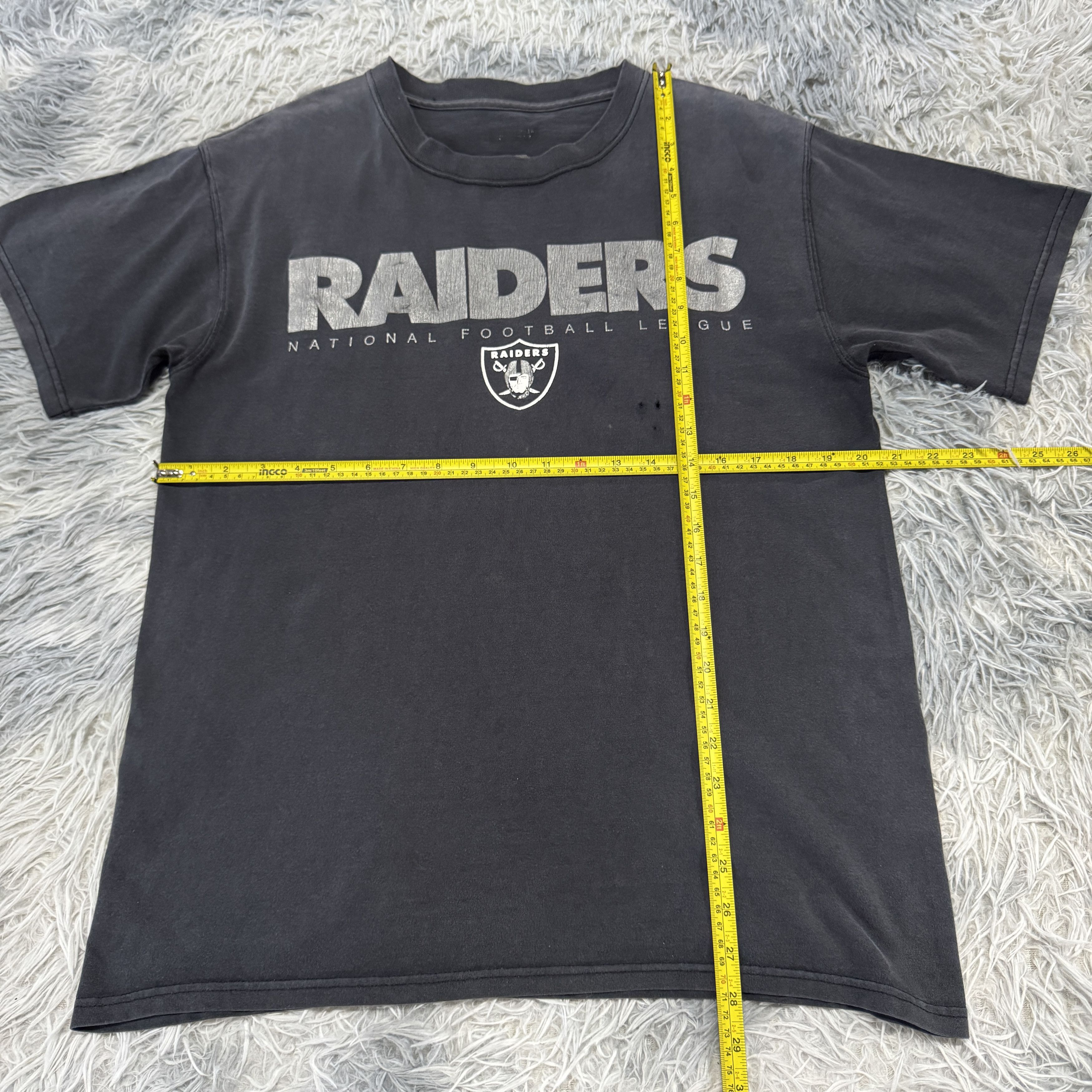 Vintage Vintage NFL Team Apparel Oakland Raiders Sunfaded Tee Size US M / EU 48-50 / 2 - 5 Thumbnail