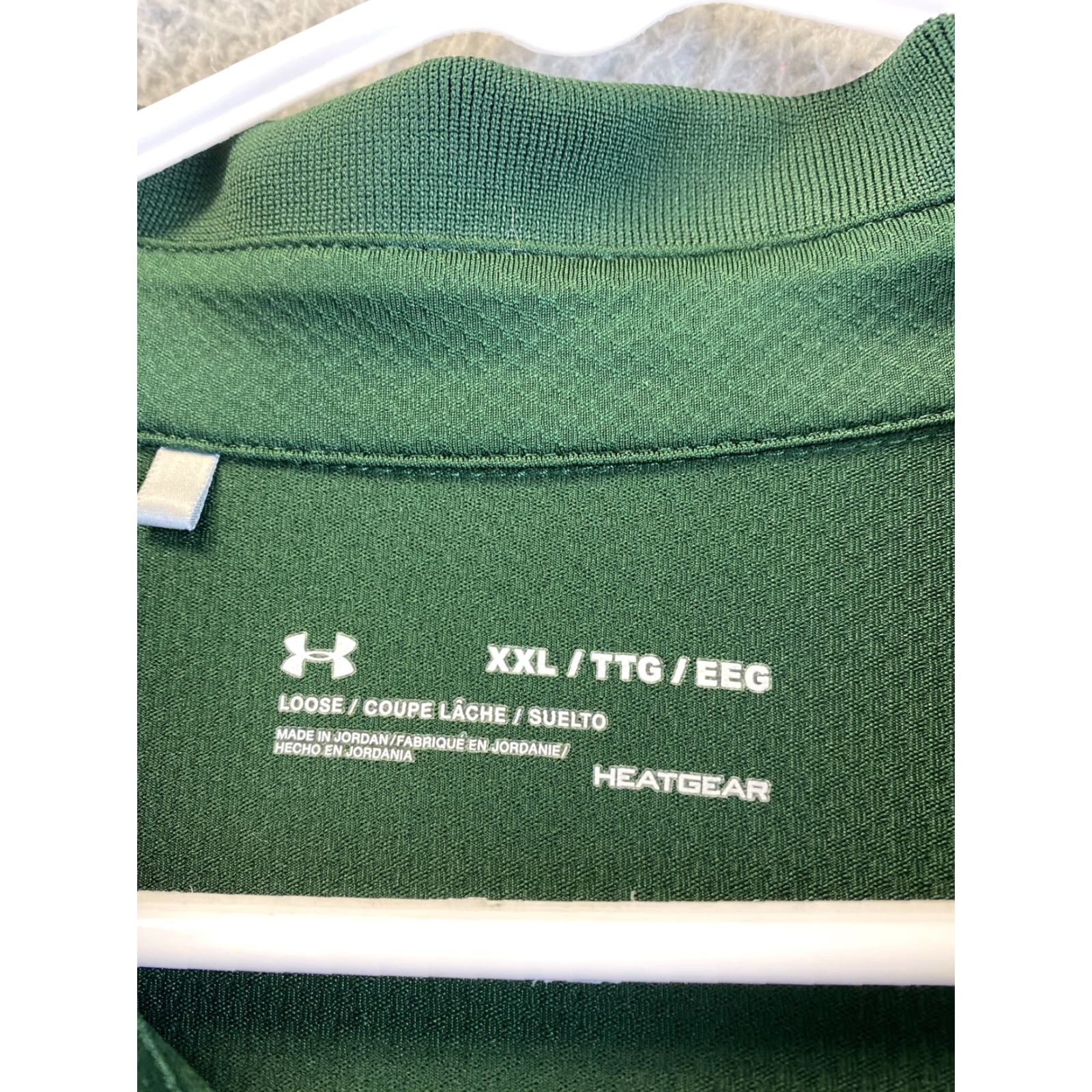 Under Armour VINTAGE Under Armour Rough Riders Baseball Club Polo Shirt 2XL Green 89-19 Teens Activewear Size US XXL / EU 58 / 5 - 4 Thumbnail