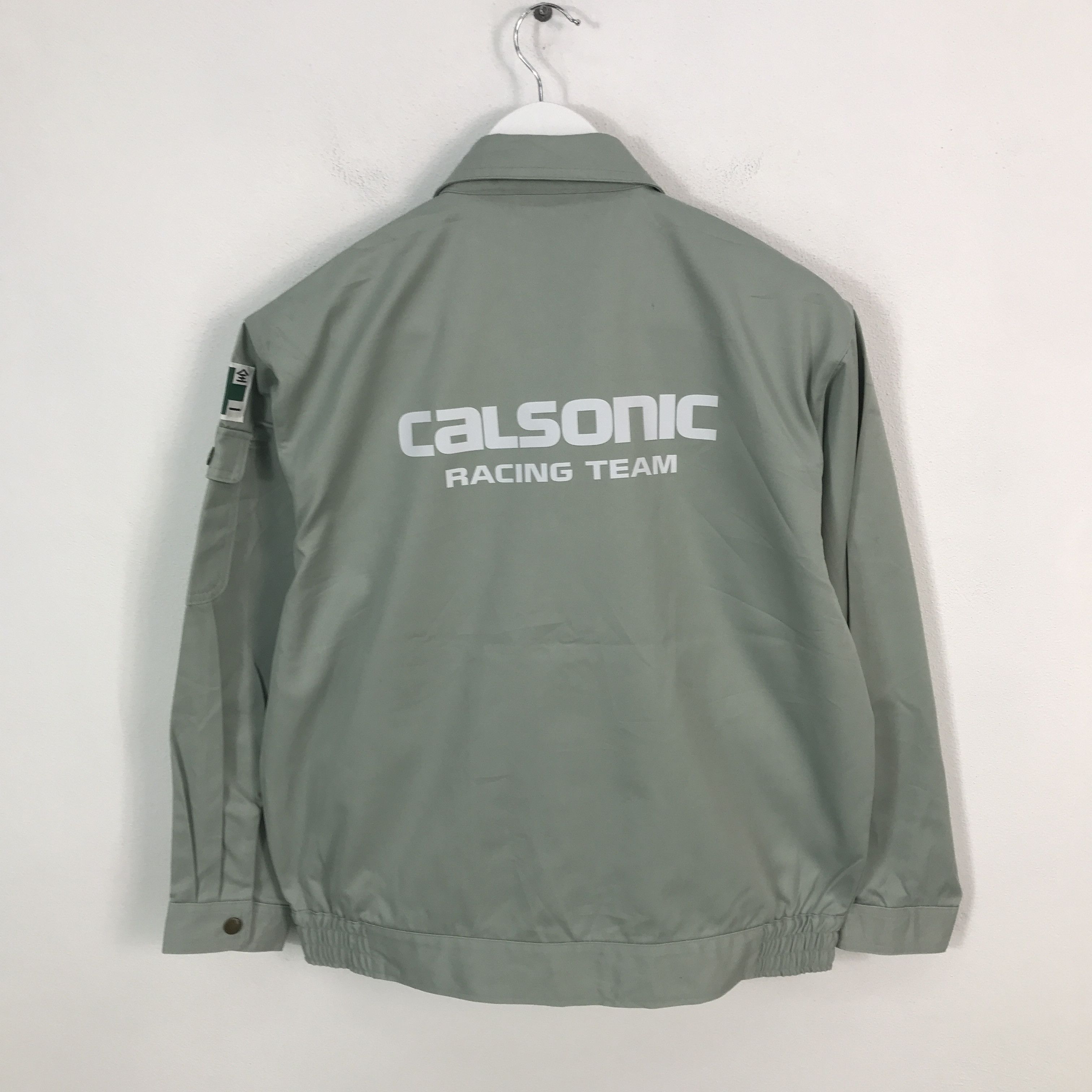 Japanese Brand Calsonic Racing Team Custom Art Worker Sport Jacket Size US M / EU 48-50 / 2 - 3 Thumbnail