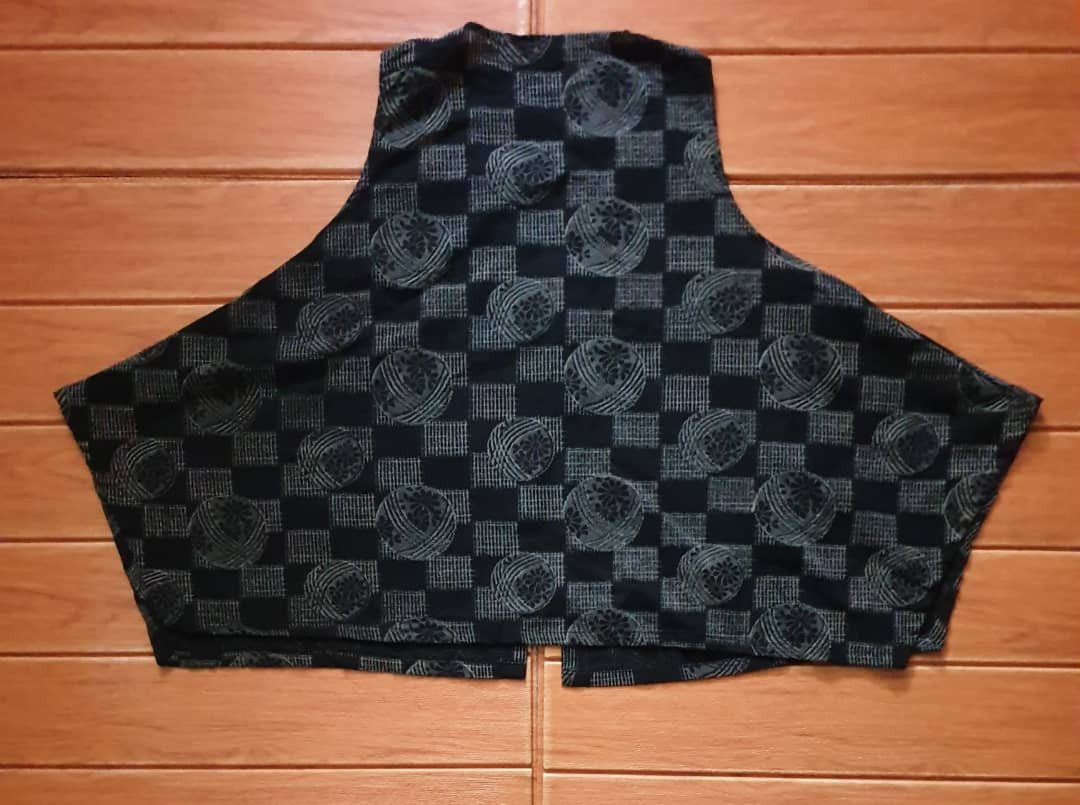 If Six Was Nine 🔥Harajuku Japanese style streetwear checkered vest Size US L / EU 52-54 / 3 - 6 Thumbnail