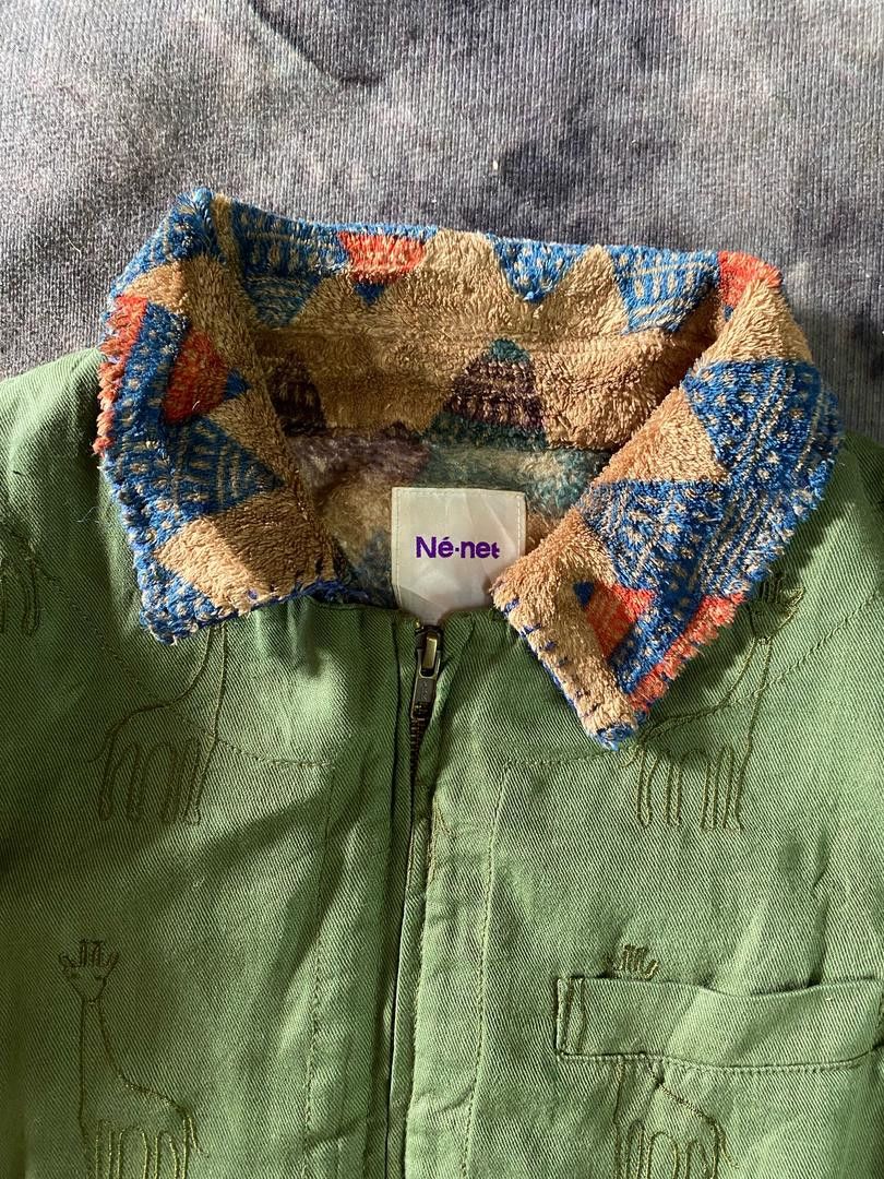 Issey Miyake × Japanese Brand × Ne-Net Ne Net By Issey Miyake 2in1 Fleece Jacket Size US S / EU 44-46 / 1 - 4 Thumbnail