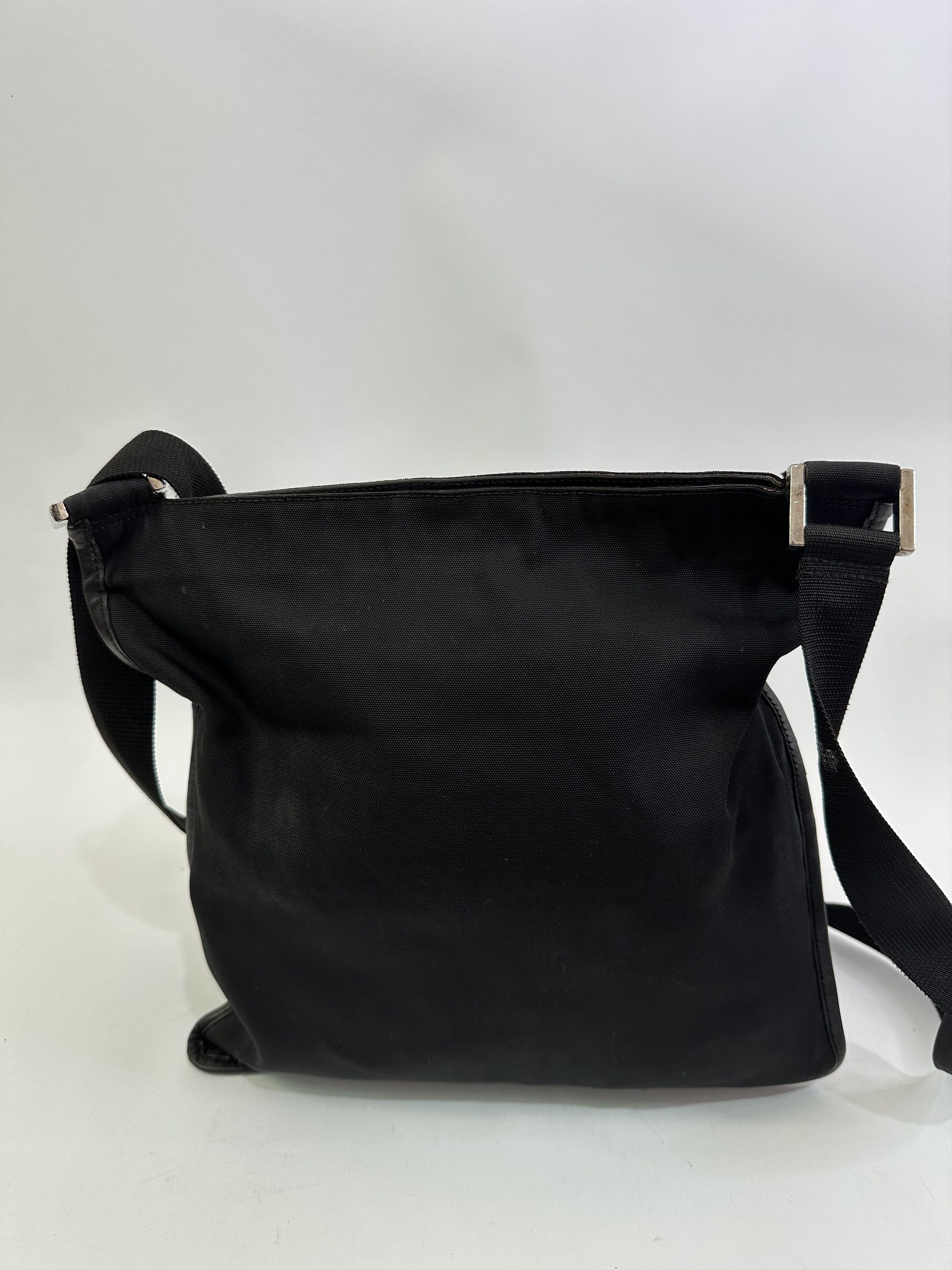 Gucci × Vintage Gucci Black Nylon Fabric Crossbody Bag Size ONE SIZE - 3 Thumbnail