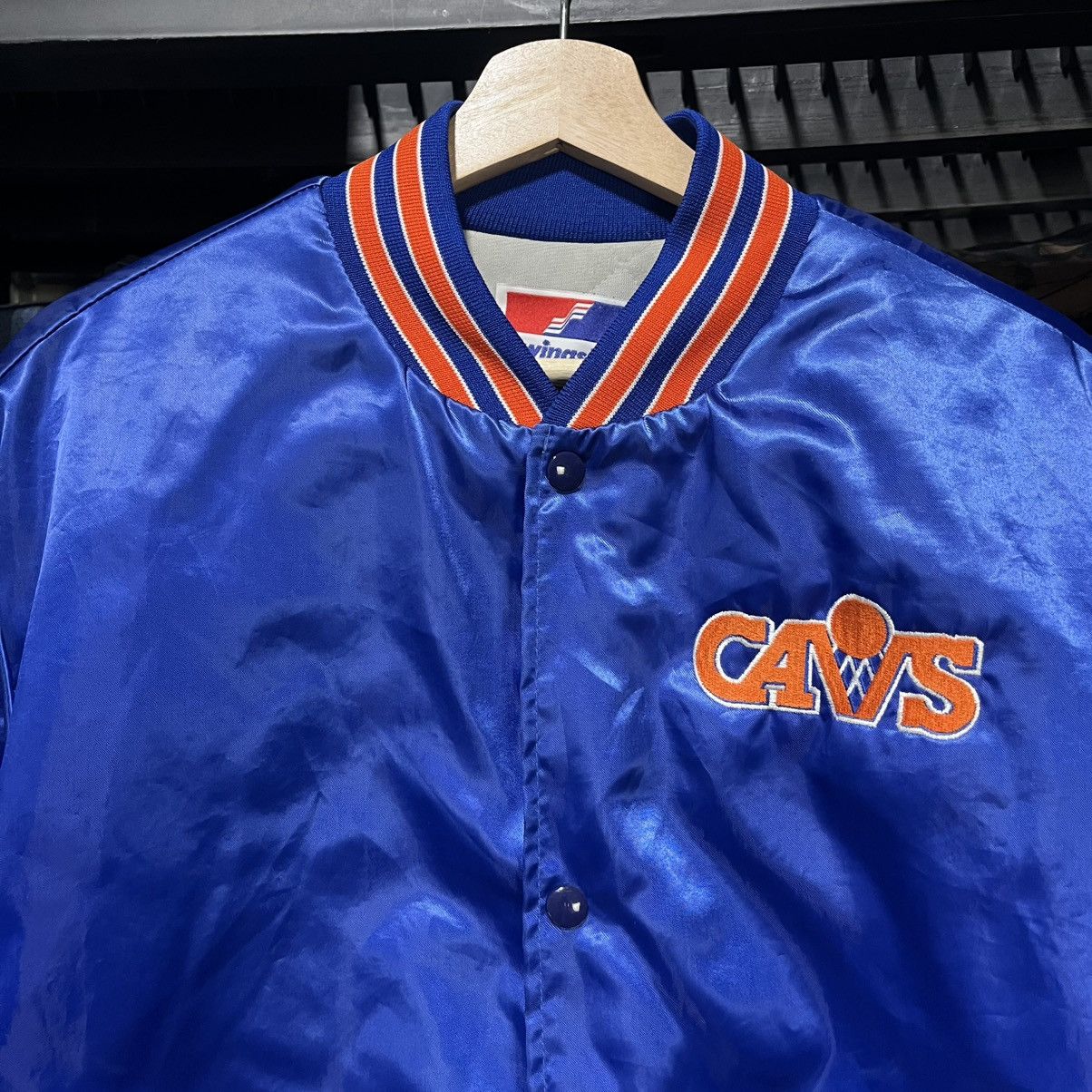 Swingster VTG Cleveland Cavaliers Swingster 80s Satin Bomber Jacket Size US L / EU 52-54 / 3 - 4 Thumbnail