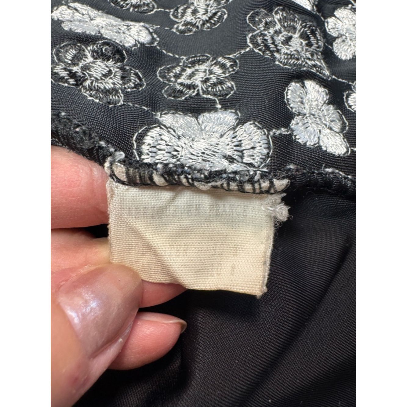Other Vintage Adam Pour Eve Embroidered Black Velvet Long Sleeve Size M / US 6-8 / IT 42-44 - 8 Thumbnail