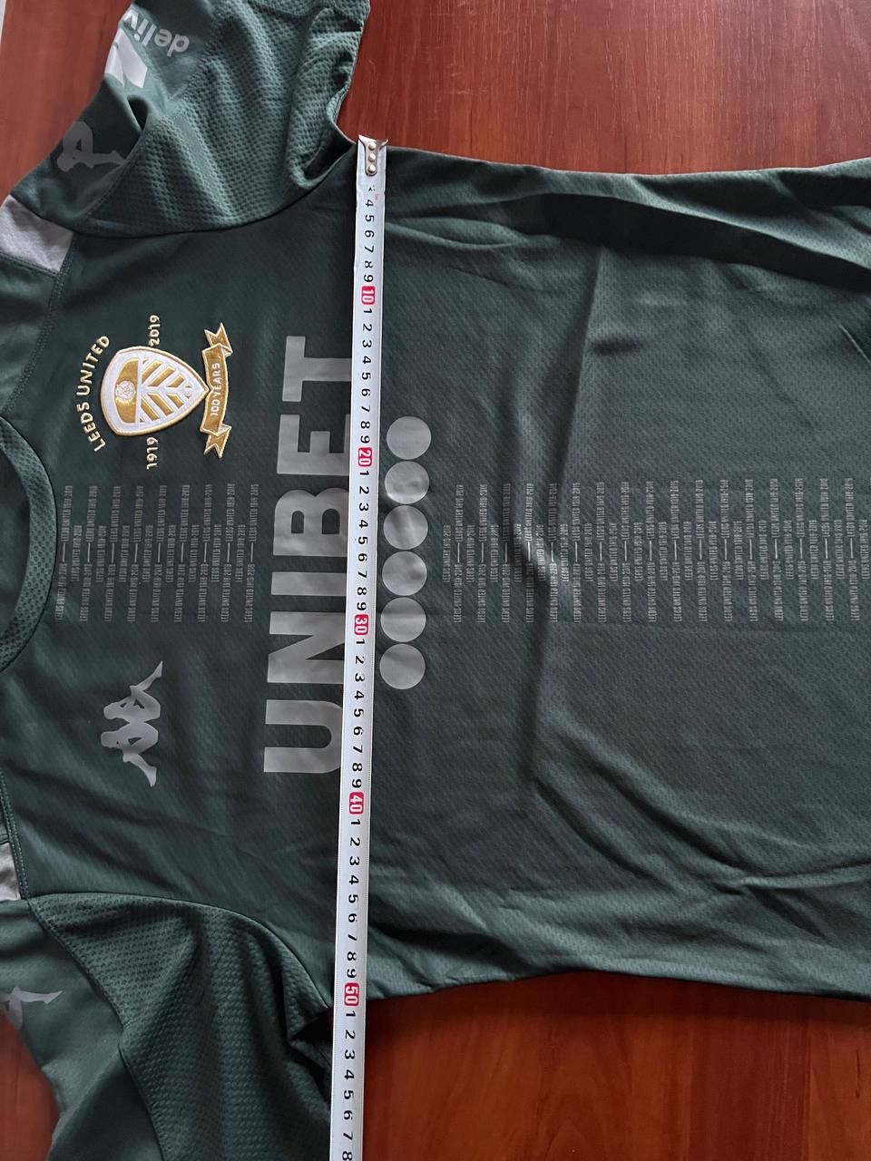 Kappa 2019/20 LEEDS UNITED TRAINING SOCCER JERSEY FOOTBALL SHIRT M Size US M / EU 48-50 / 2 - 16 Thumbnail
